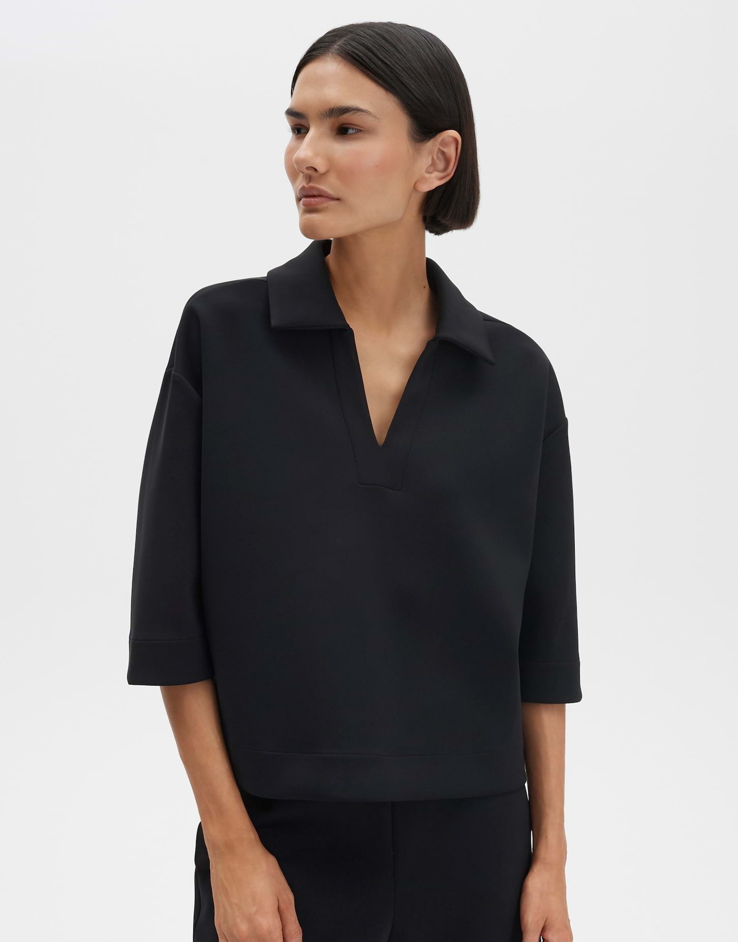 someday Sweatshirt UVANA Oversized aus weichem Scuba Sweat weite Passform, oversized, formstabil