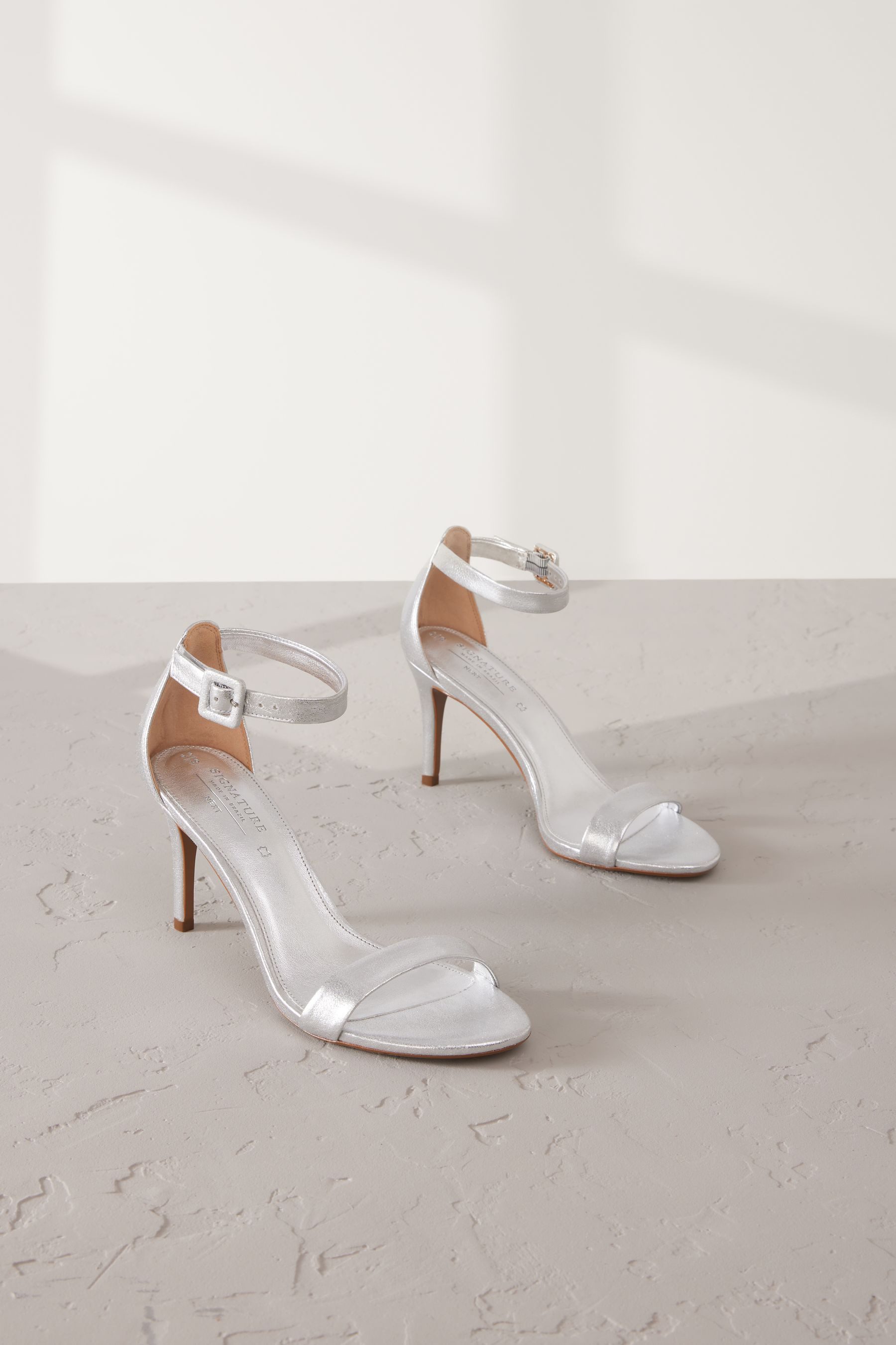 Next Signature runde Sandalen aus Premium-Leder Riemchensandalette (1-tlg) günstig online kaufen