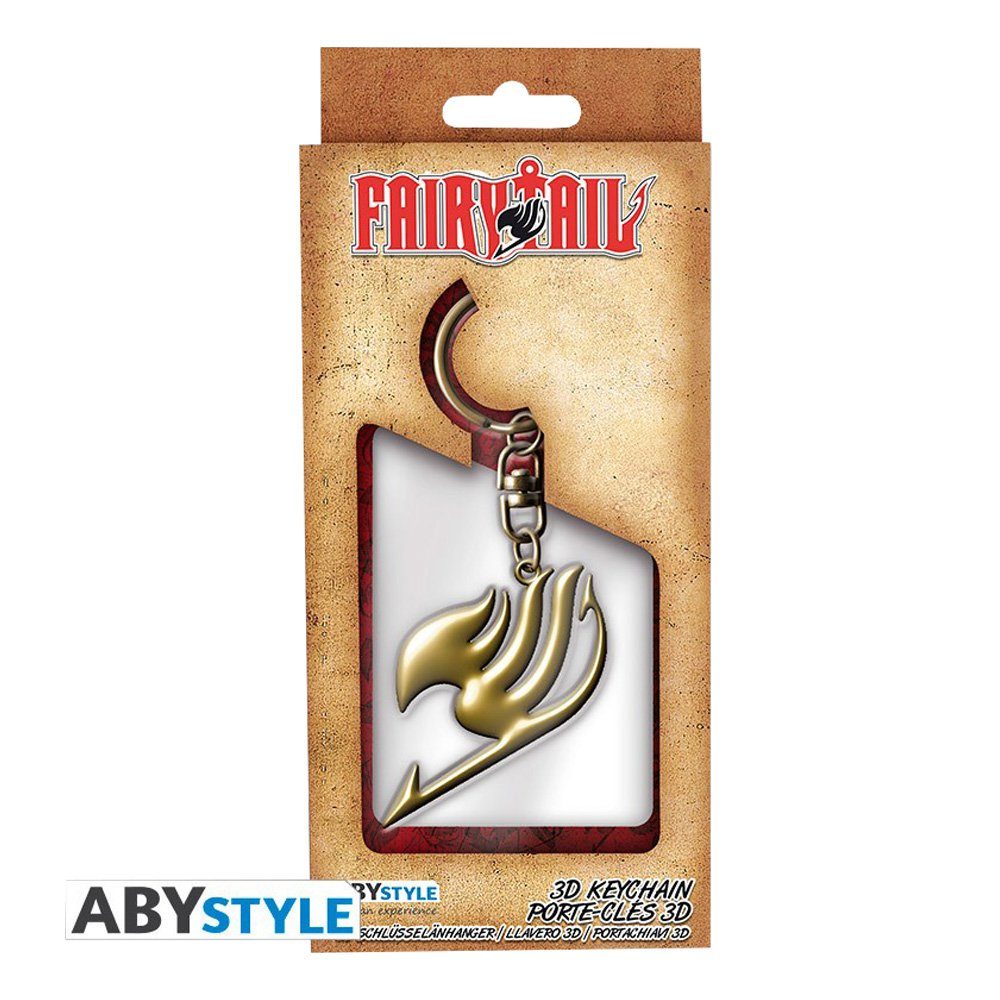 - ABYstyle 3D Emblem Fairy Schlüsselanhänger Tail