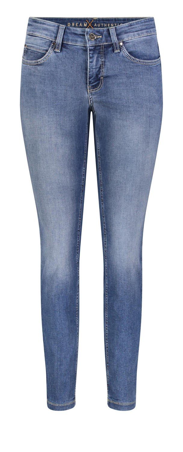 MAC Regular-fit-Jeans DREAM SKINNY blau