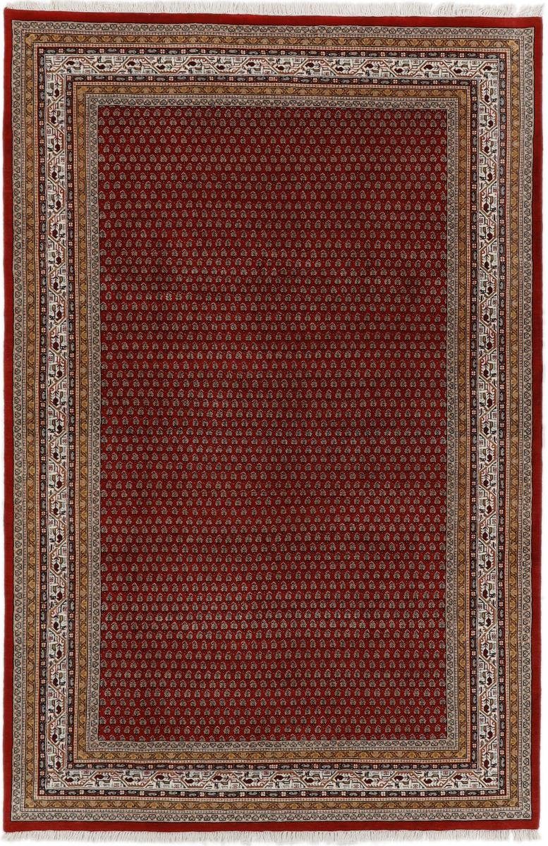 Orientteppich Indo Sarough Mir 201x308 Handgeknüpfter Orientteppich, Nain Trading, rechteckig, Höhe: 15 mm