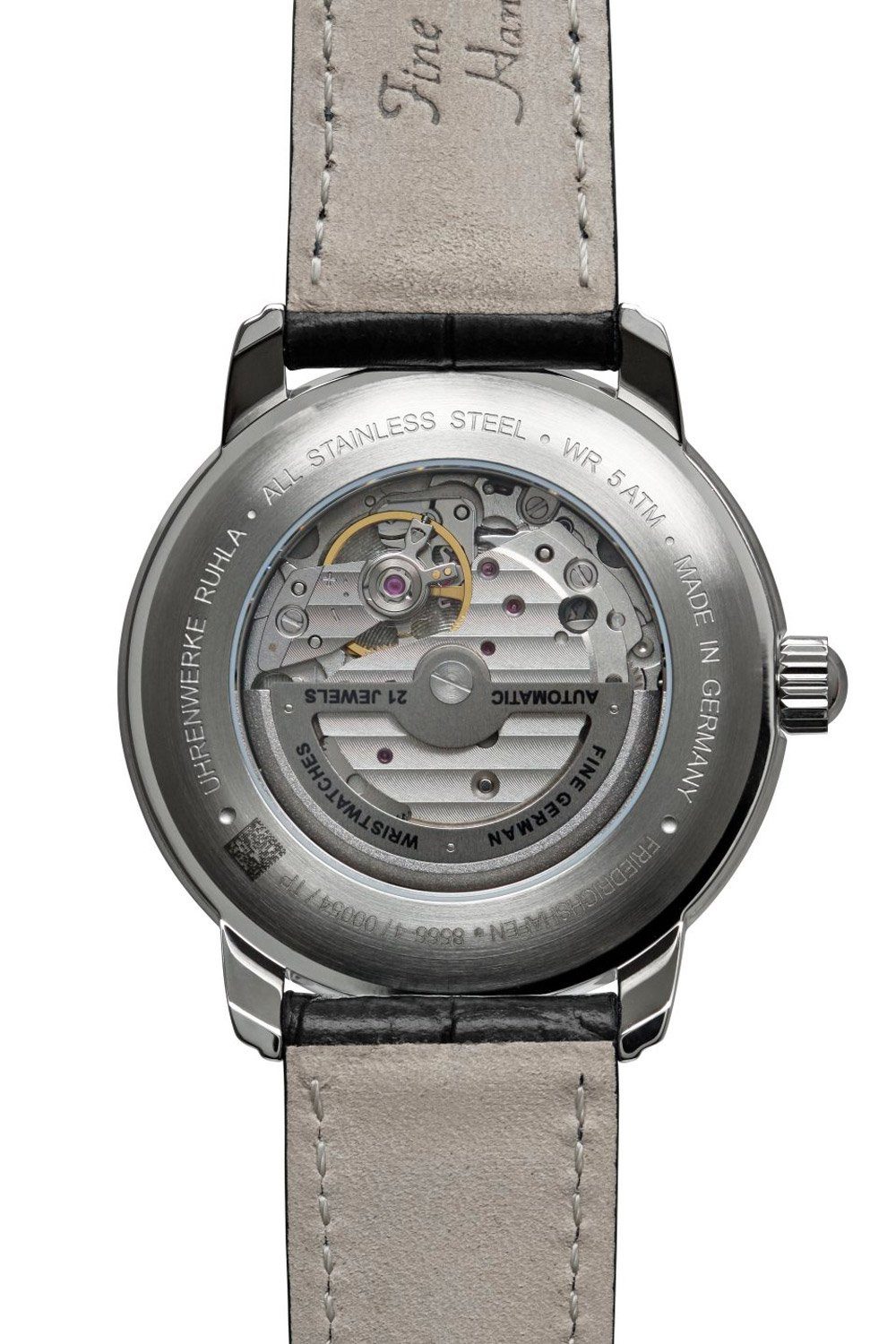ZEPPELIN Automatikuhr 8566-4, Herrenuhr Automatik Open Heart Friedrichshafen Schwarz