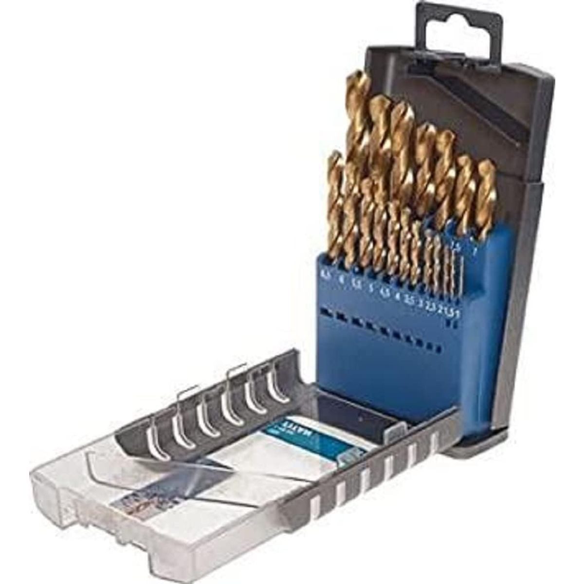 kwb Bohrer- und Bit-Set TITAN Comp-Box 1-10 19-tlg, HSS Metallbohrer-Set - günstig online kaufen