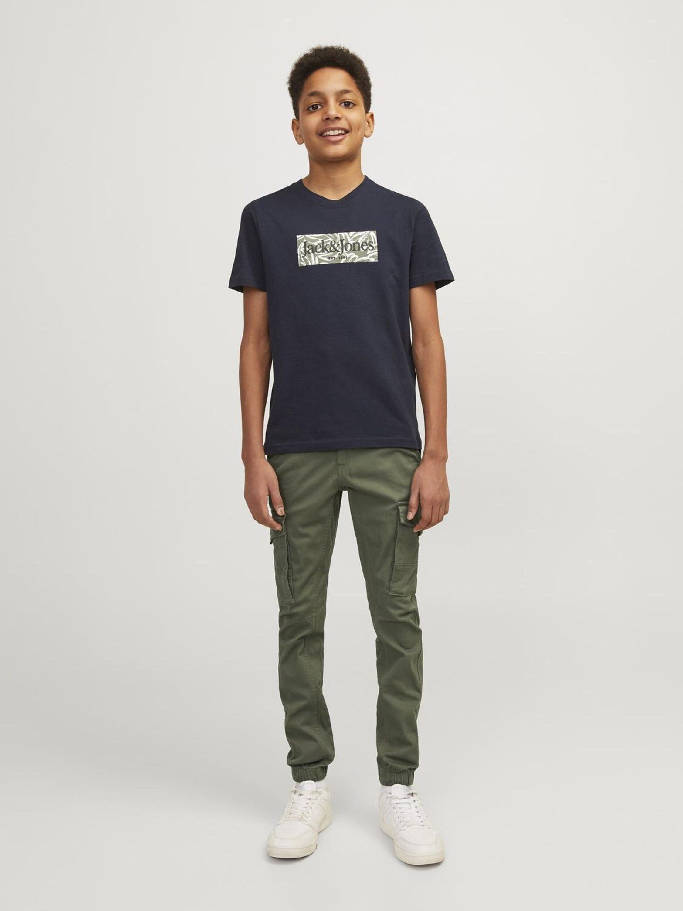 Jack & Jones Junior Stoffhose PAUL FLAKE (1-tlg)