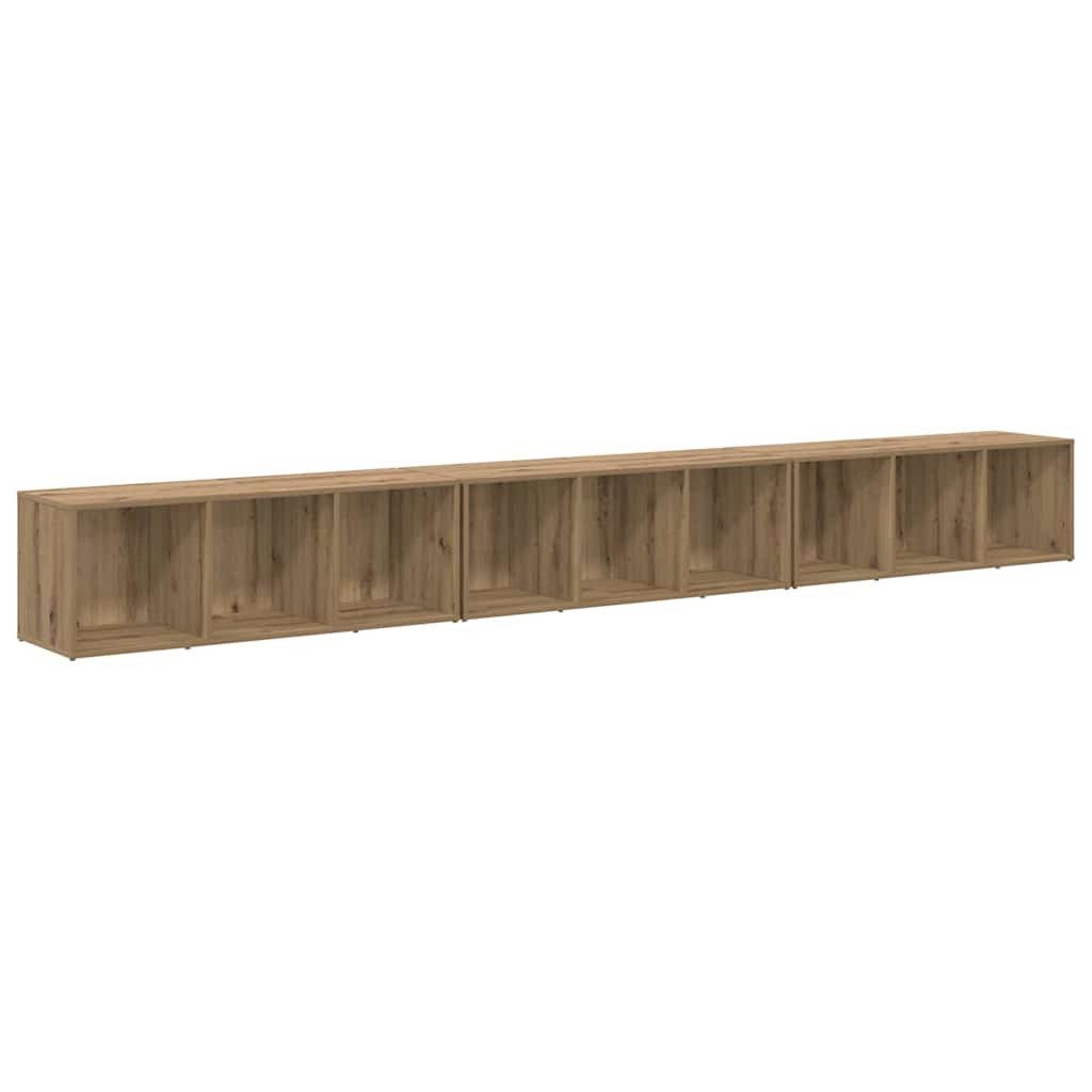 vidaXL TV-Schrank TV-Schränk 3 pcs Artisan-Eiche günstig online kaufen