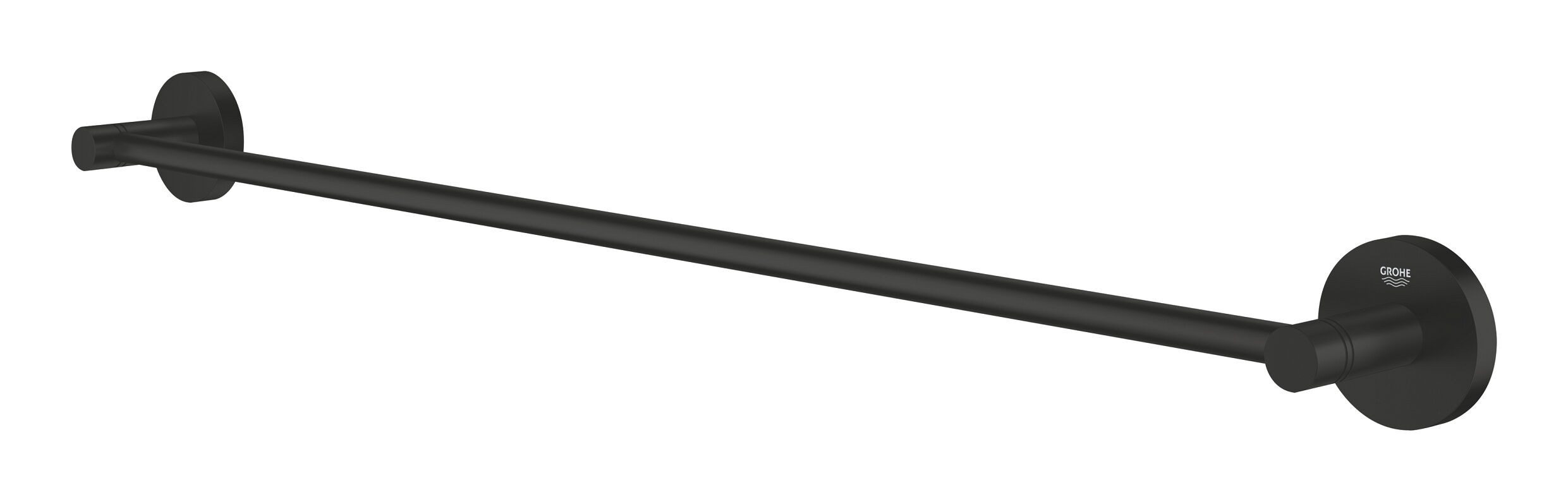 Grohe Handtuchhalter Start, Badetuchhalter 600 mm - Mattschwarz