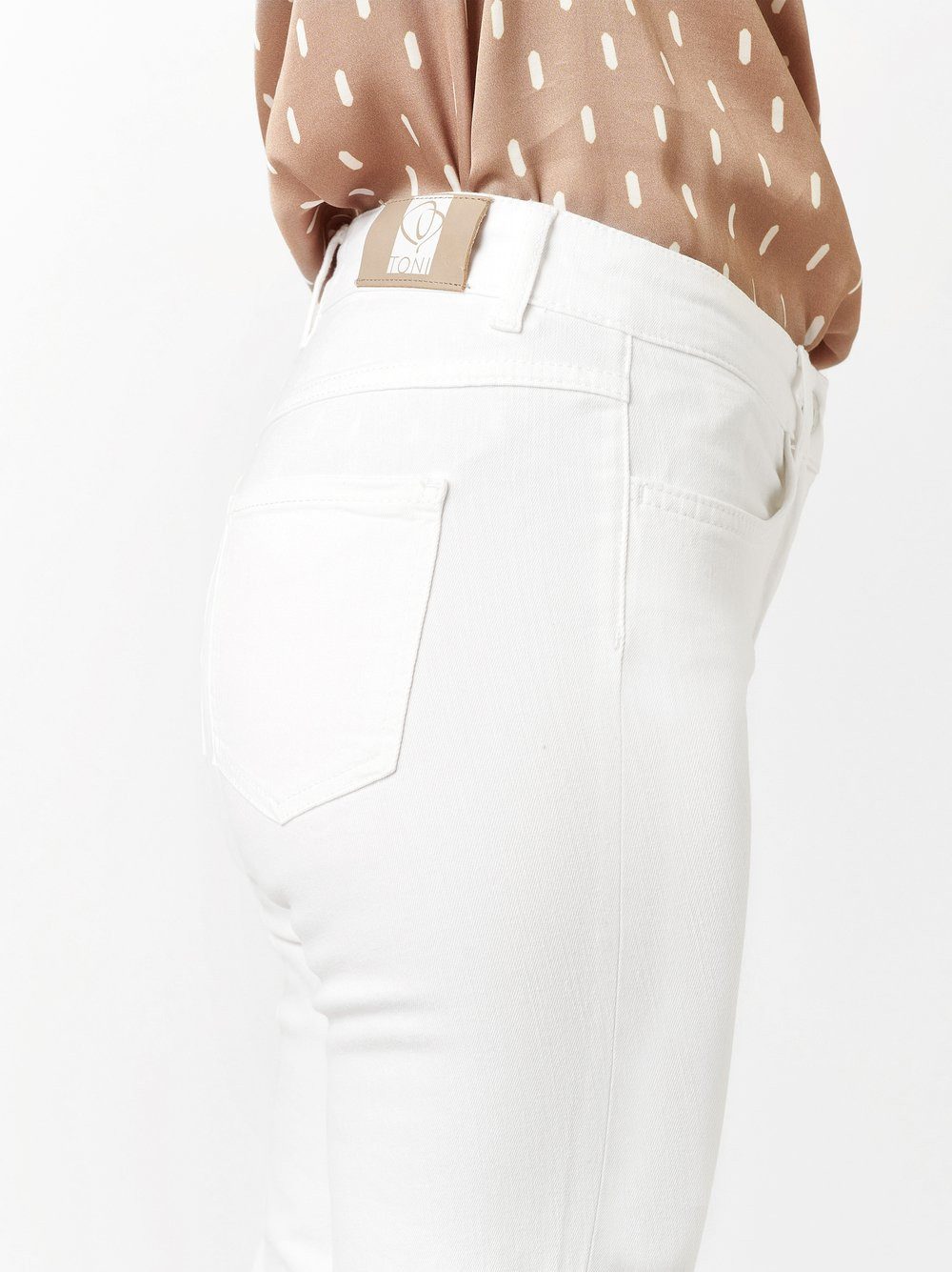 TONI 7/8-Jeans geschlitzt, mit Stretch