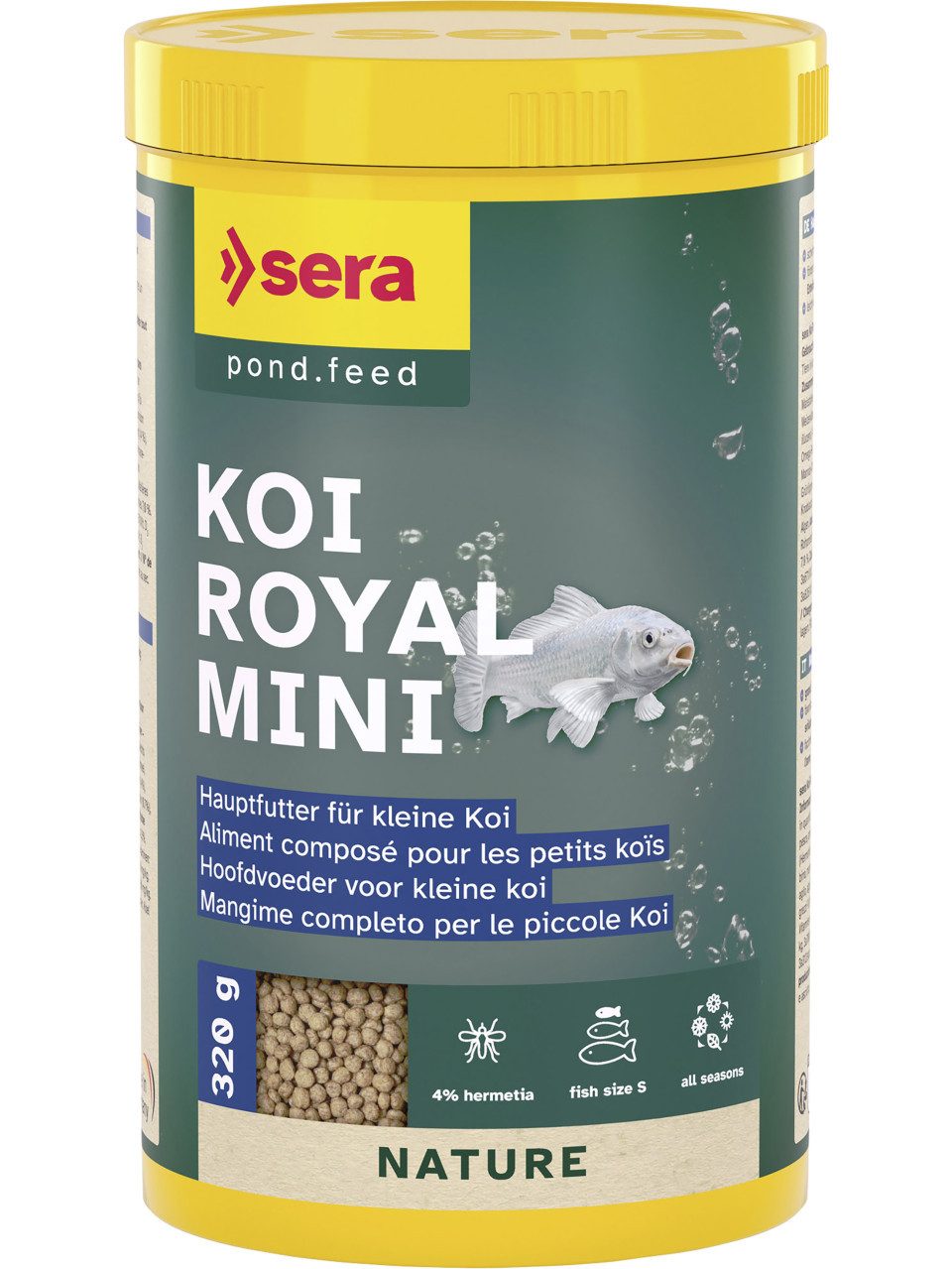 Sera Sera Koifutter Royal Mini für kleinere Koi 1 L, für: Fische