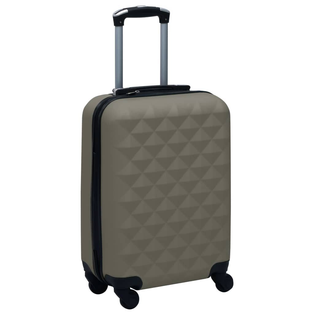 vidaXL Trolley Anthrazit - 2-teilig Koffer Reisekoffer Hartschalenkoffer Trolley Koff
