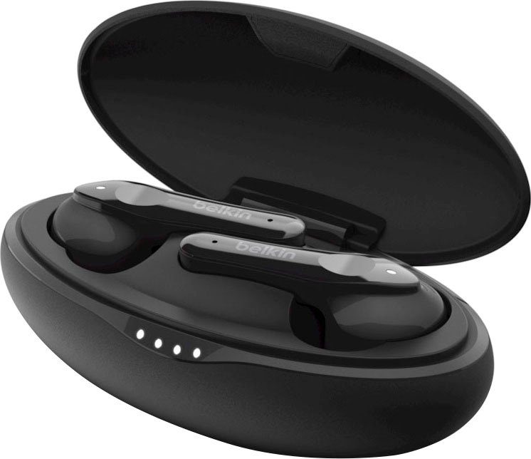 Ladecase) mit Plus Move (True In-Ear-Kopfhörer Bluetooth, Belkin SOUNDFORM kabellosem wireless Wireless,