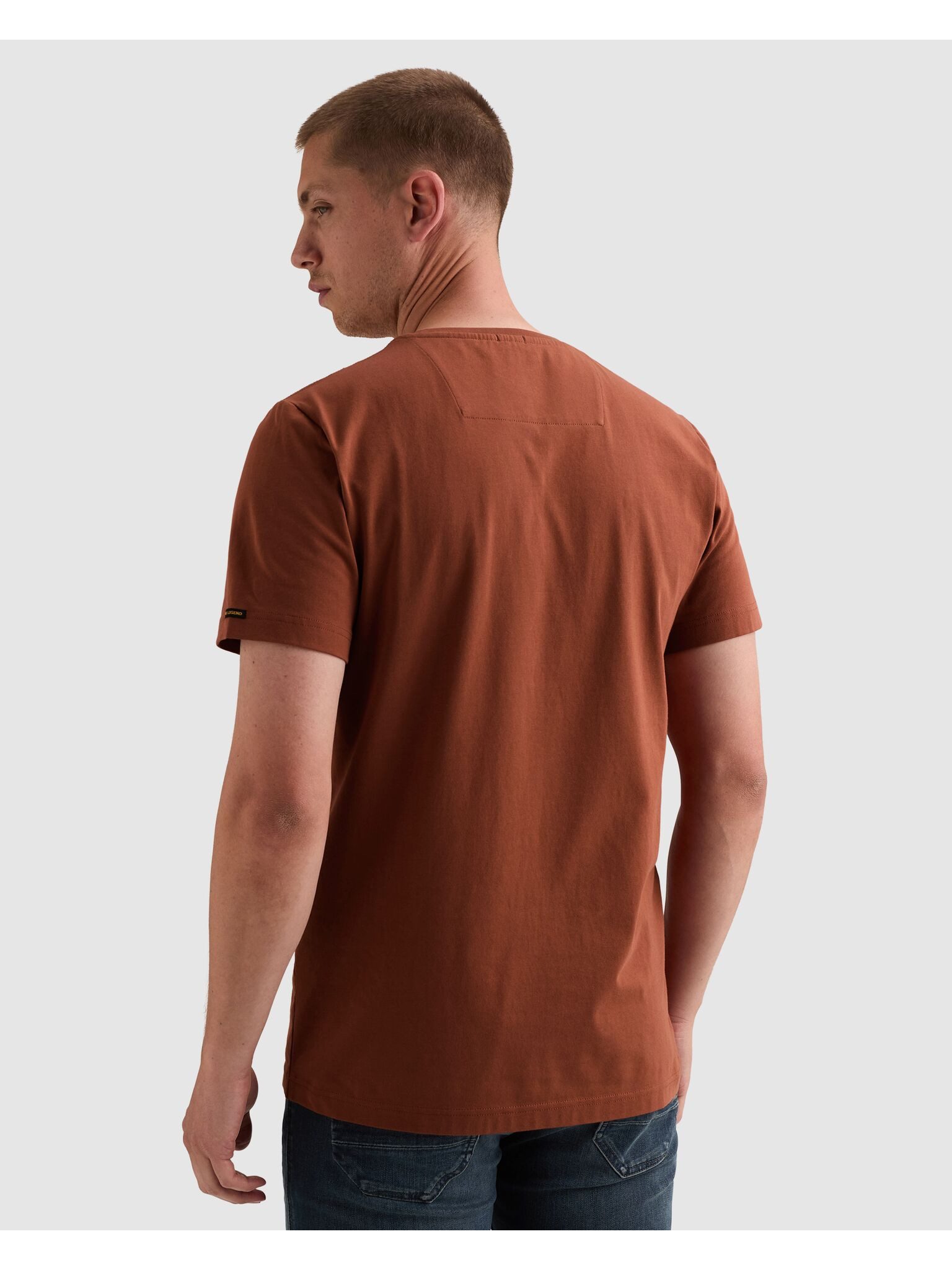 PME LEGEND T-Shirt mit Logobadge