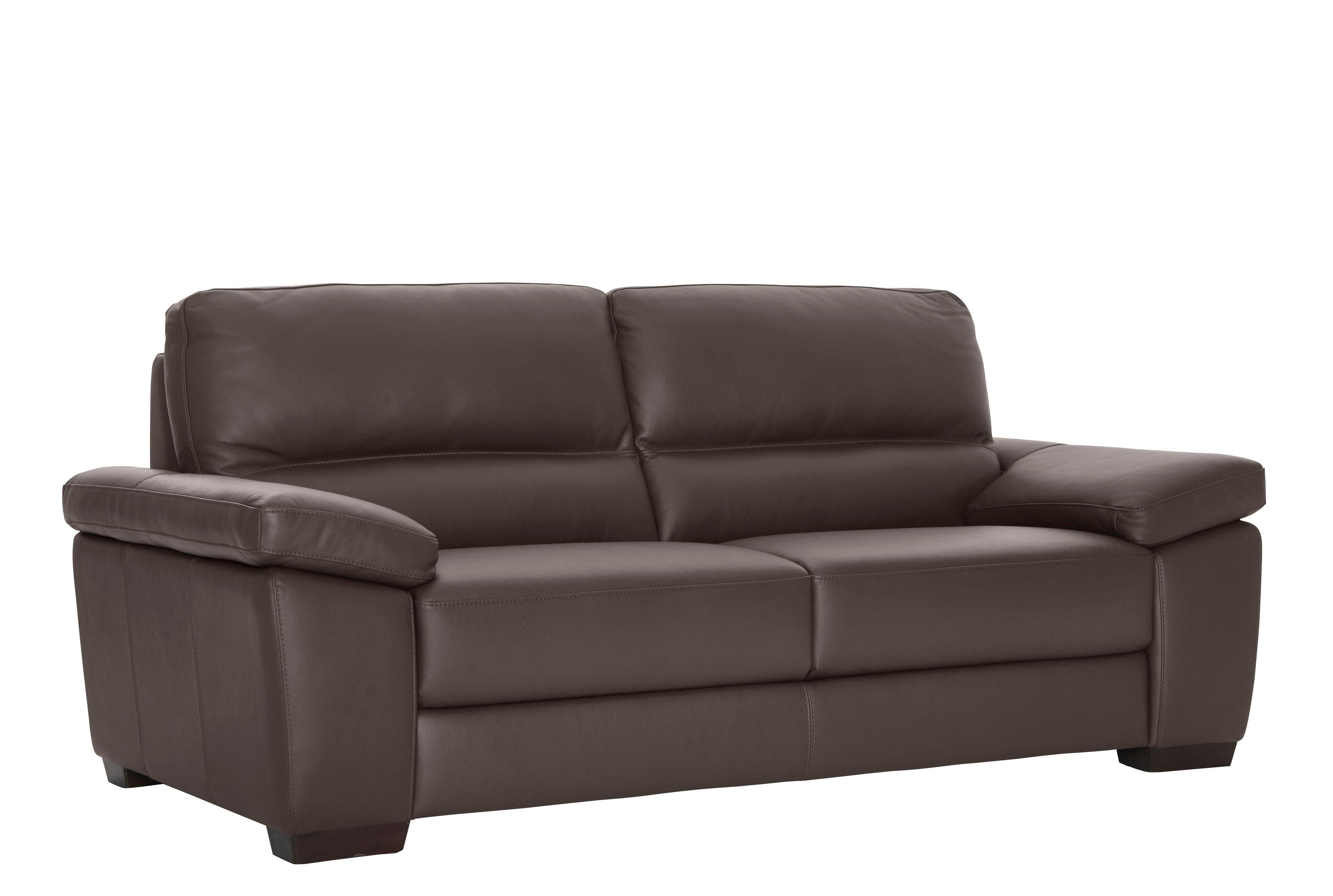 CALIA ITALIA 3-Sitzer Gaia, hochwertiges Ledersofa mit erstklassigem Sitzkomfort, edles Design, in zwei hochwertigen Lederqualitäten