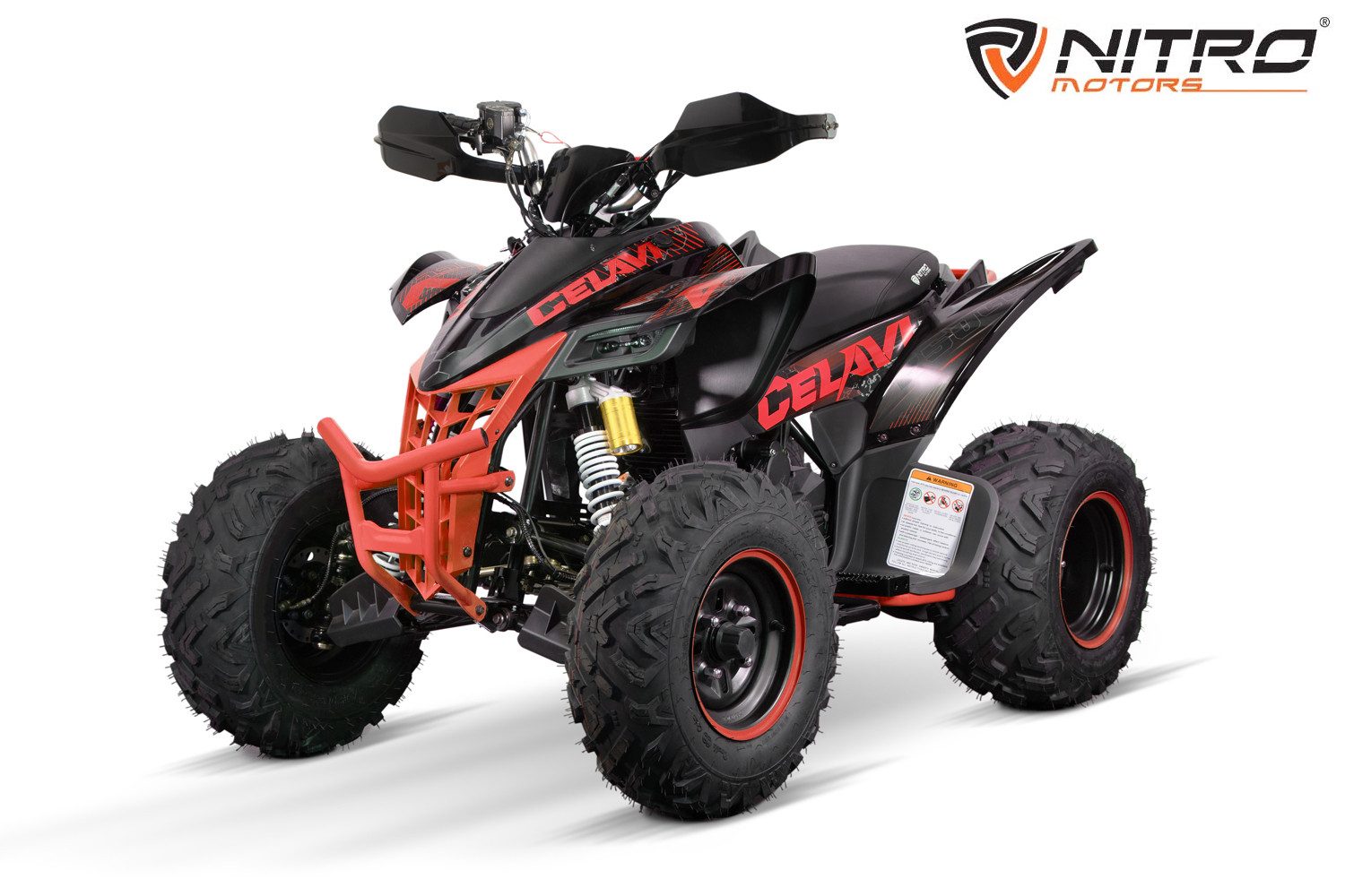 Nitro Motors ATV NITRO MOTORS 250cc maxi Quad Celavi RS10 4-Gang Manuell Platin, 250,00 ccm, 80 km/h, Elektro Starter, LED Scheinwerfer, Gasdruck Stoßdämpfer