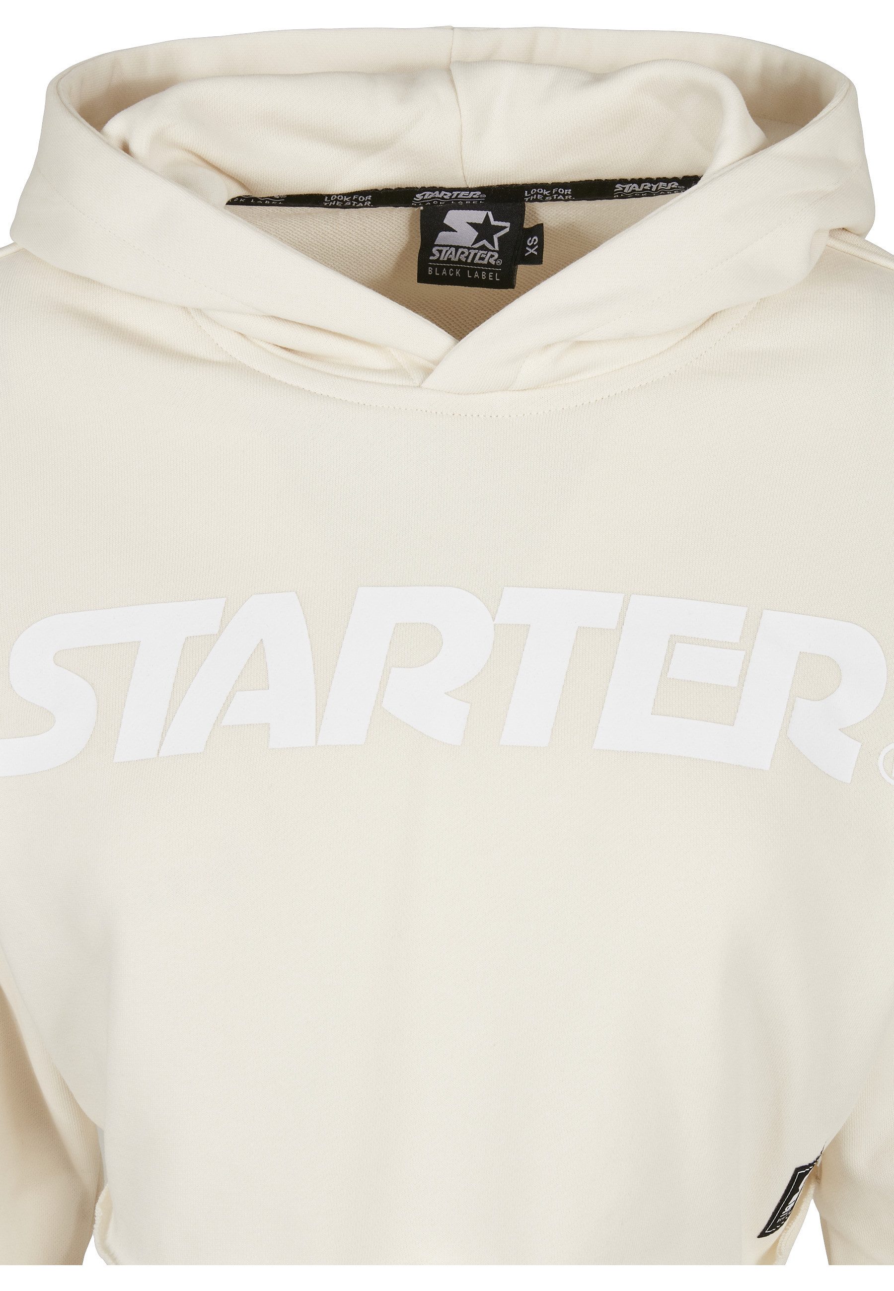 Starter Black Label Rundhalspullover Starter Black Label Damen Ladies Starter Cropped Hoody (1-tlg)