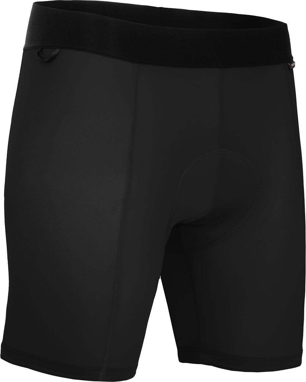 Bergson Fahrradhose MIKELI COMFORT (mit Sitzpolster) Herren Fahrrad Unterhose, bielastisch, komfortabel, Стандартні розміри, schwarz