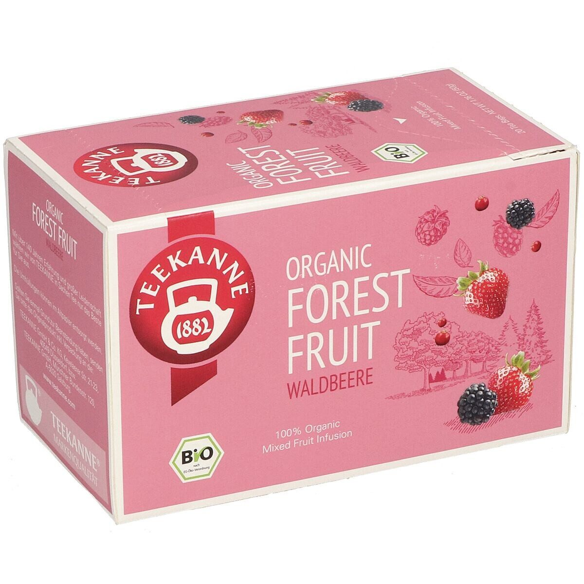 TEEKANNE Tee Waldbeere, 20 Beutel, Früchtetee