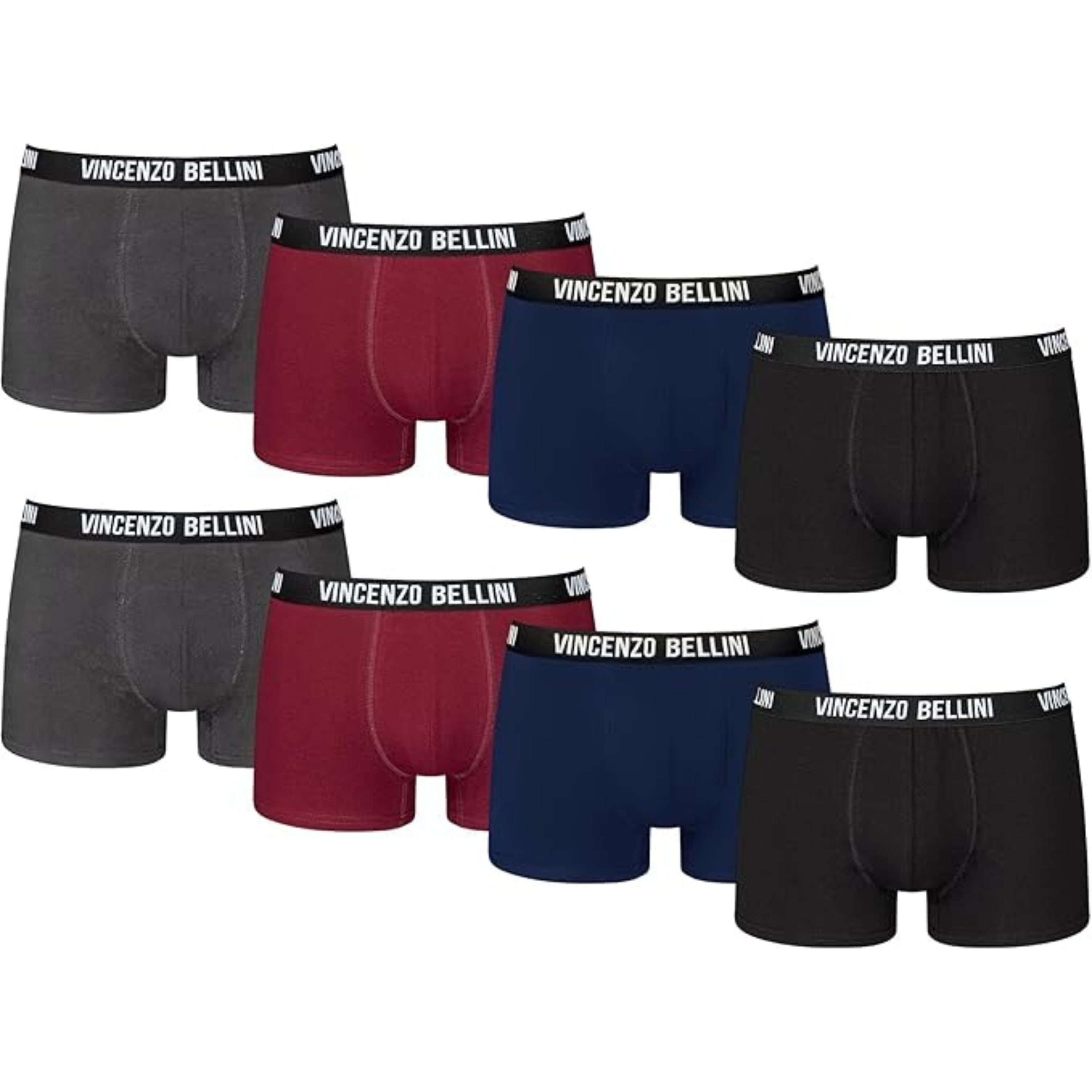 Vincenzo Bellini Boxershorts aus Baumwolle - 3 Farbvarianten - Herren Unter günstig online kaufen