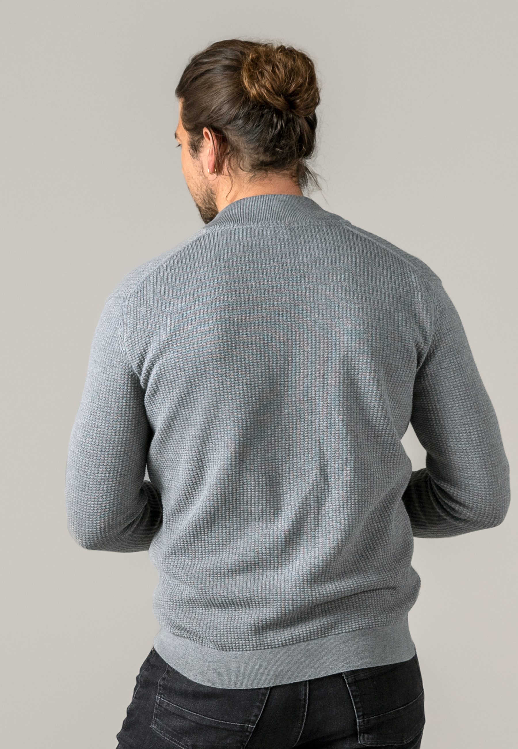 LIVING CRAFTS Strickjacke PAAVO GOTS zertifiziert