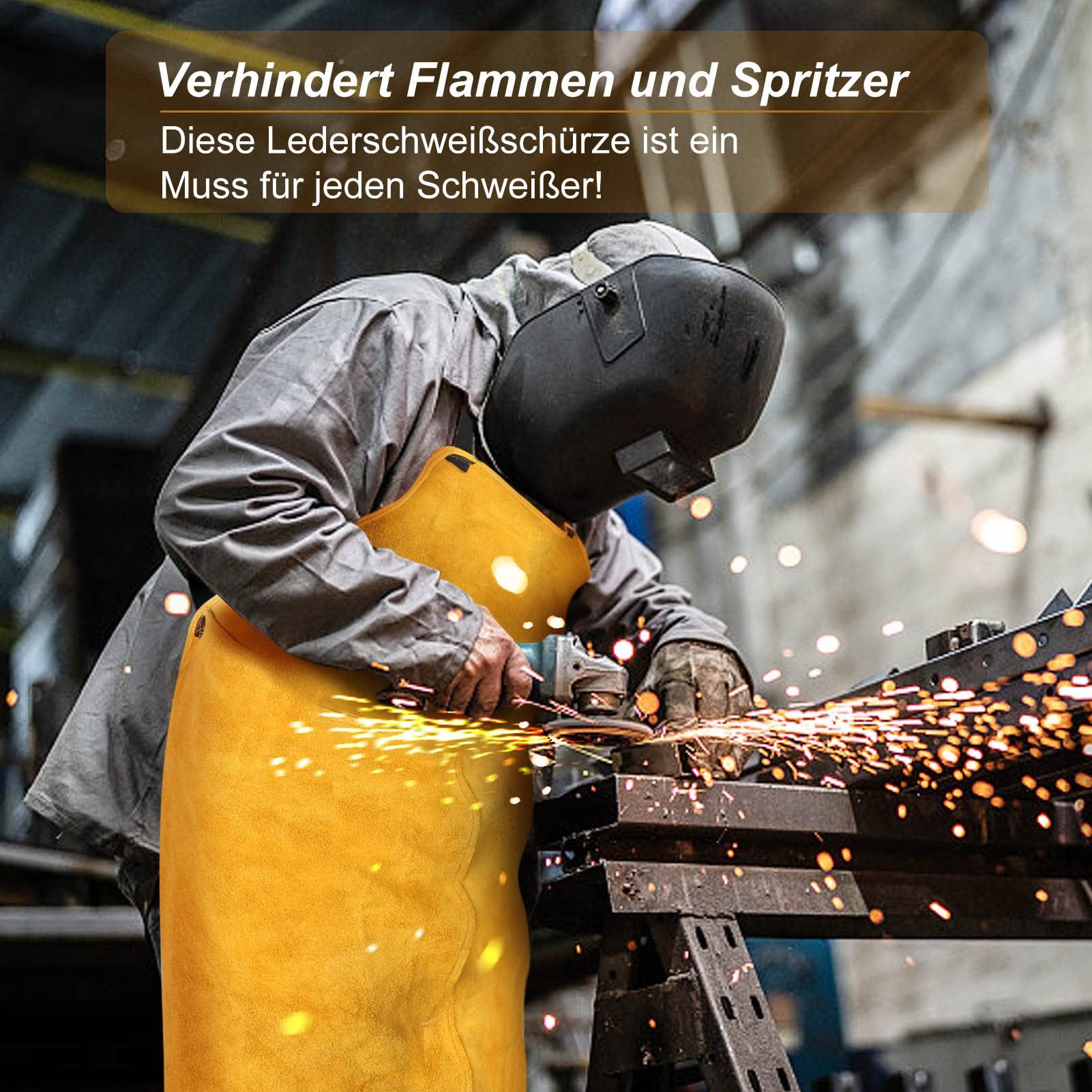 Youyijia Schweißerschürze Schweißerschürze Hochleistungsarbeitsschürze, (1-tlg)