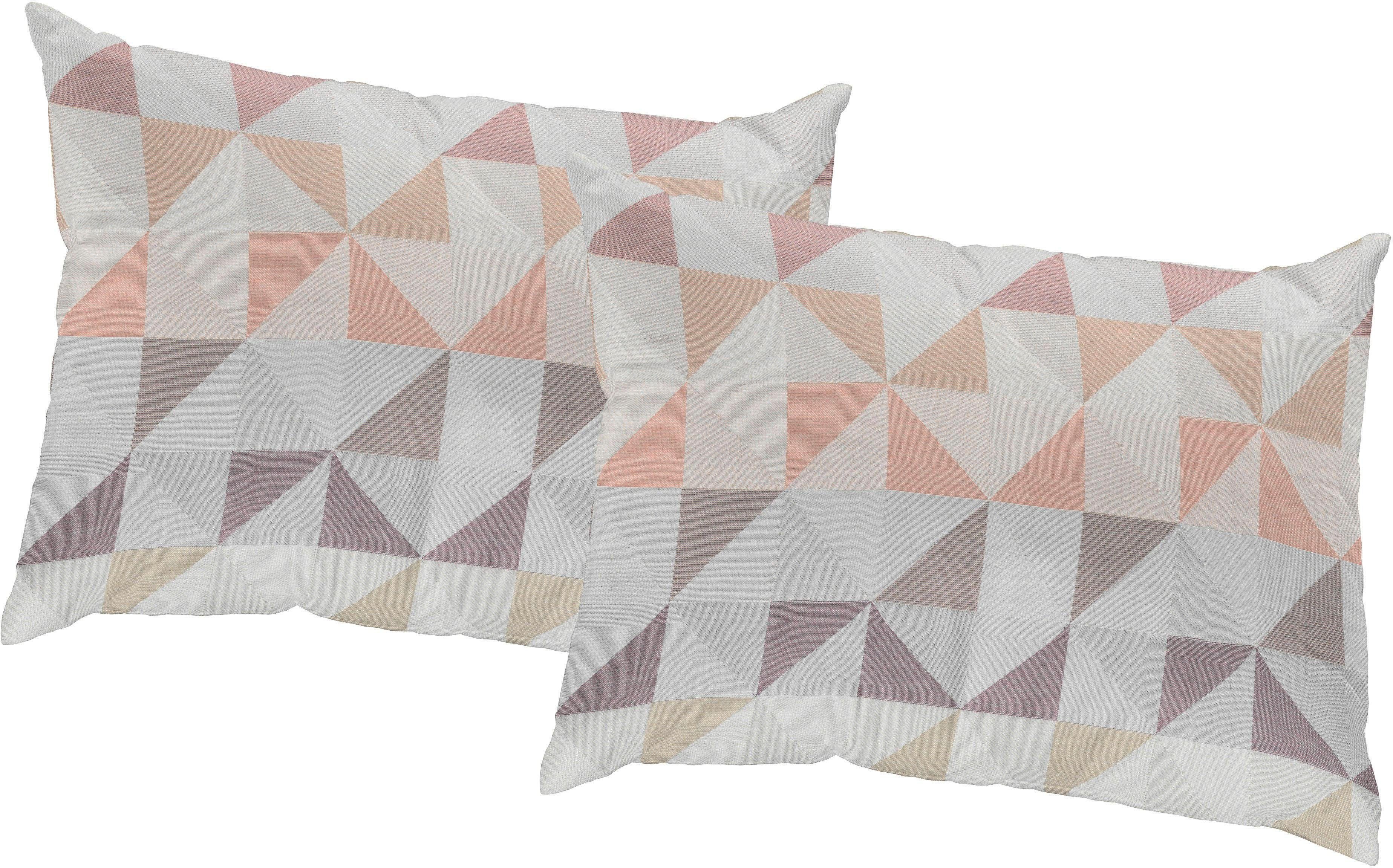 Wirth Dekokissen Berlare, Kissenhülle ohne Füllung, 2 Stück