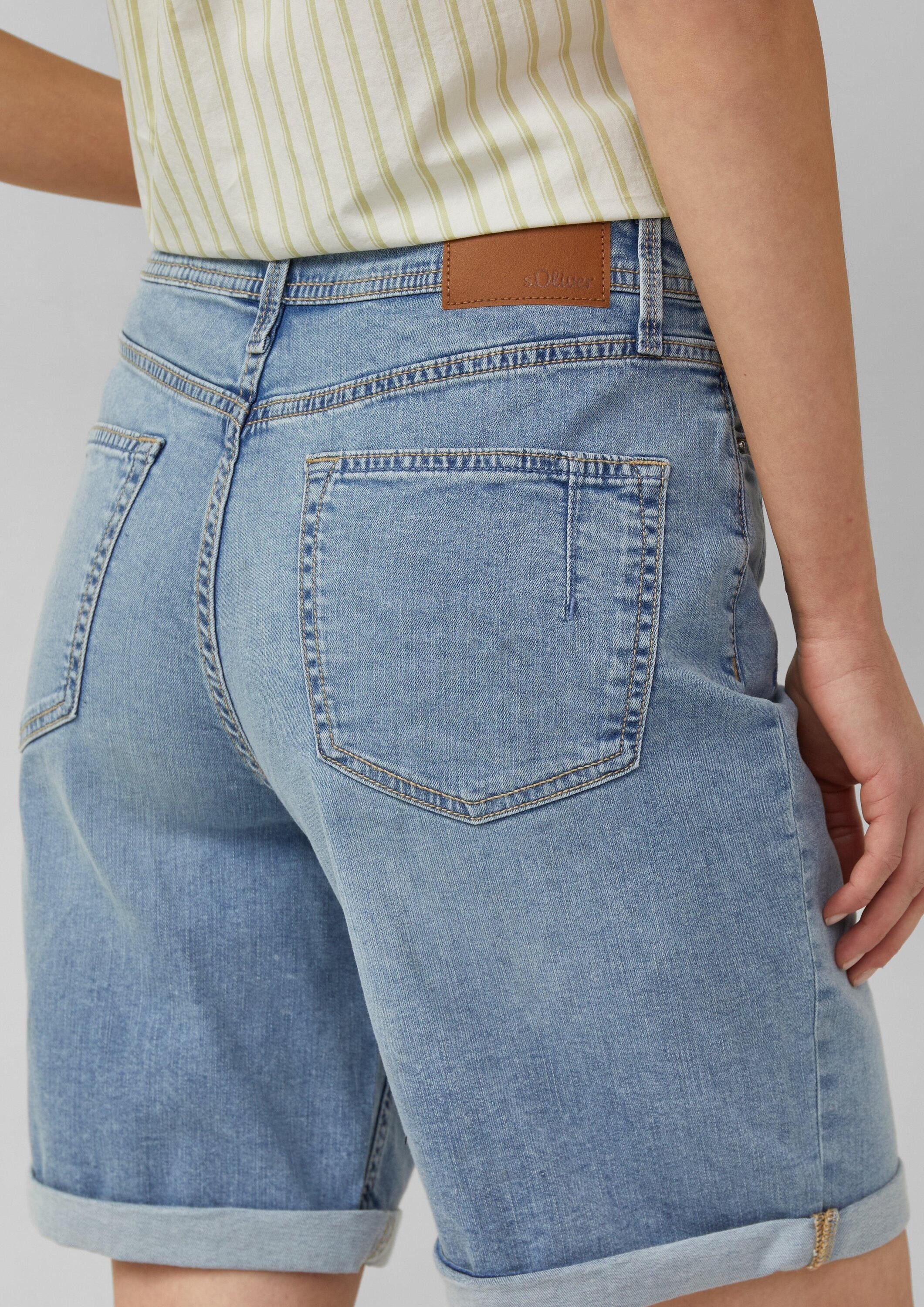 s.Oliver Jeansshorts Jeans-Hose SURI Jeans-Shorts Suri / Regular Fit / High Rise