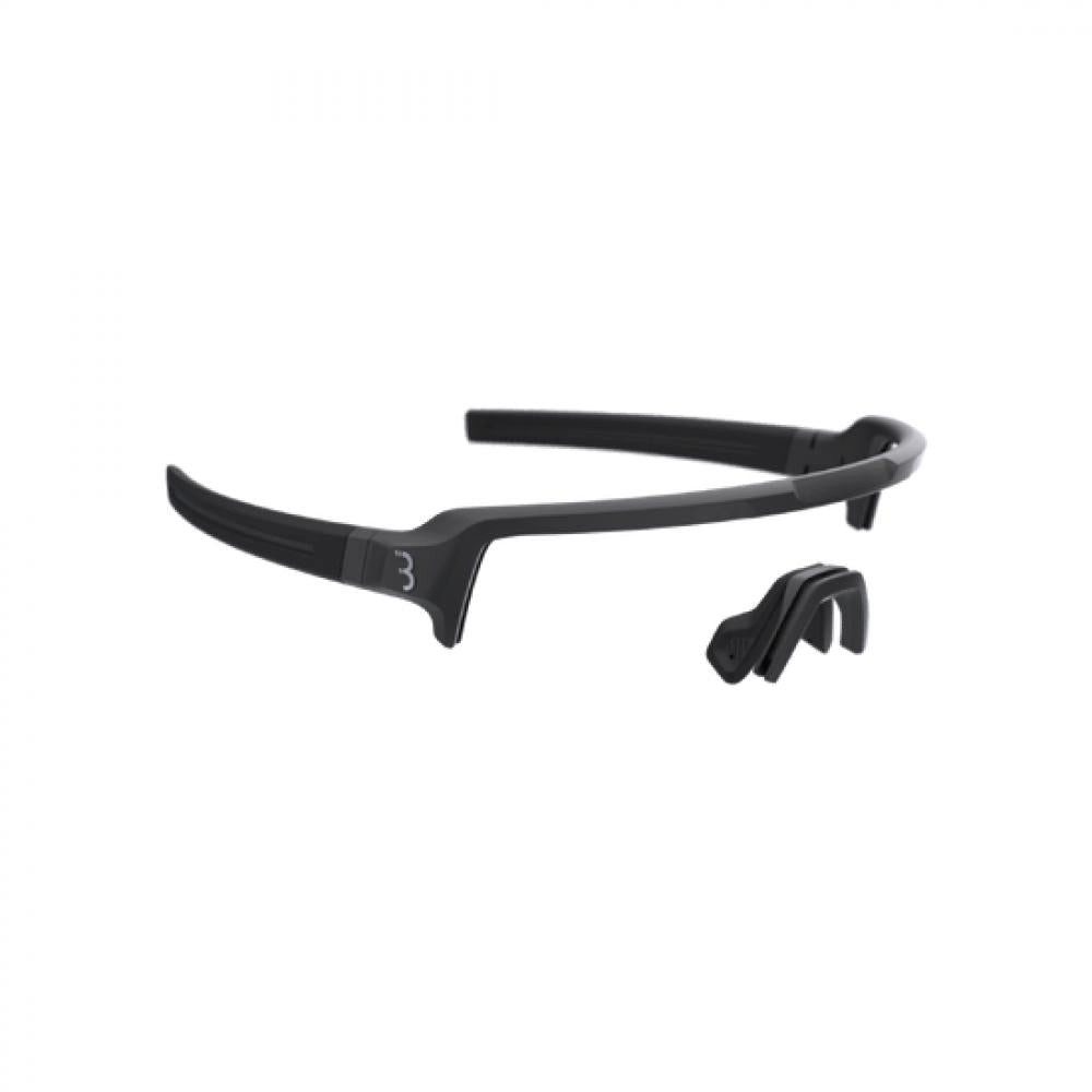 BBB Fahrradbrille Frame Fuse with nosepiece matt schwarz