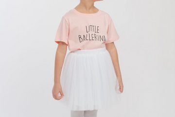 tanzmuster Tüllrock Tüllrock Little Ballerina aus weichem Tüll besonders weich mit blickdichtem Unterrock