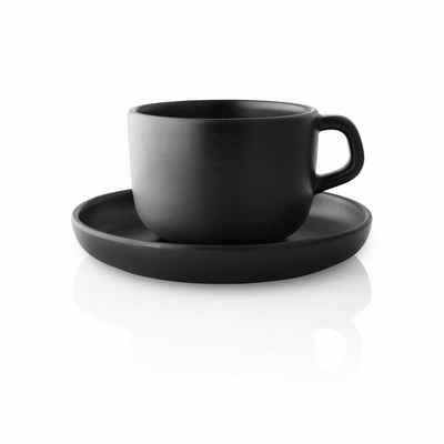 Eva Solo Tasse Nordic Kitchen mit Untertasse 200 ml, Steinzeug