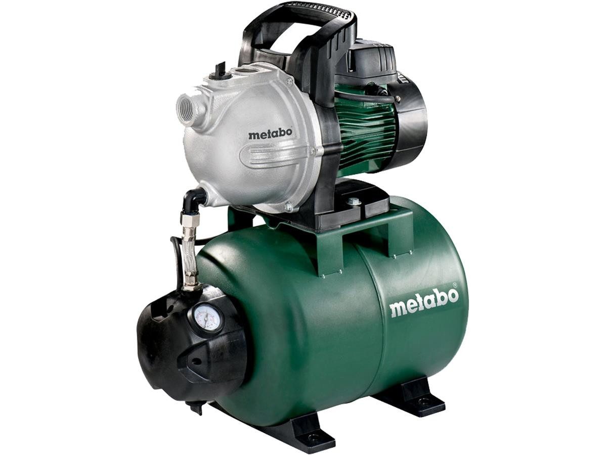 metabo Hauswasserwerk HWW 4000/25 G 4,6bar (1-tlg), Überlastschutz, 4000 l/h max. Fördermenge