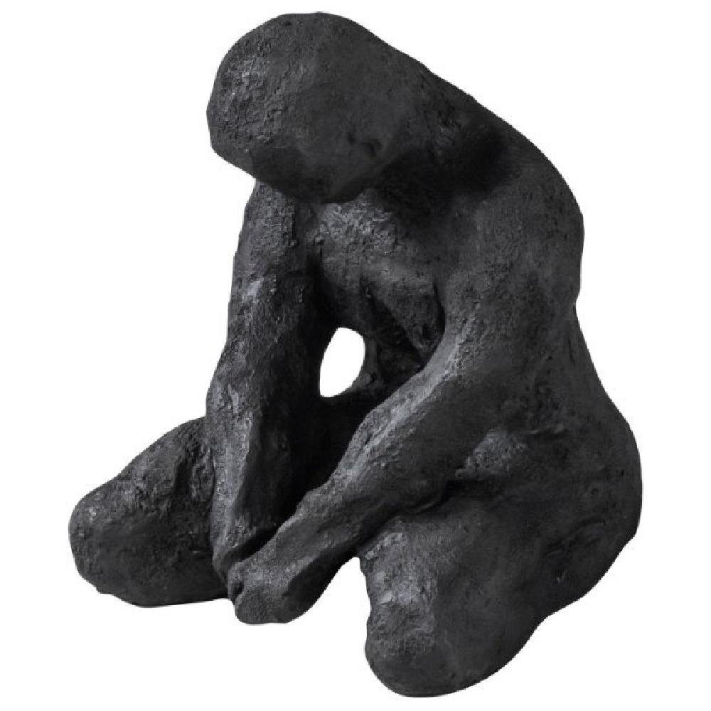 Mette Ditmer Skulptur Skulptur Man Meditating Piece Black Art