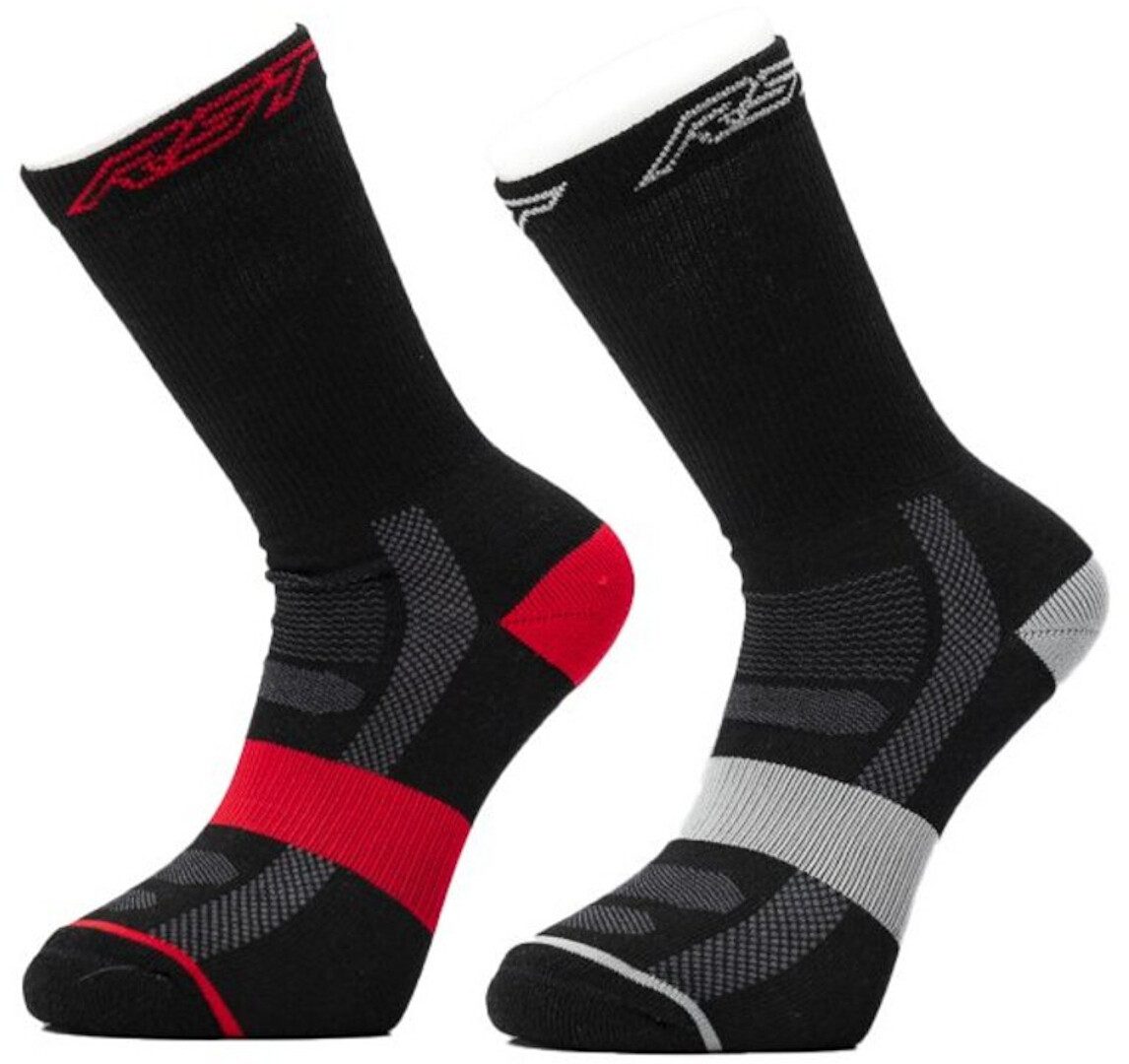 Funktionssocken Multicolor 4 Pack Motorrad Socken