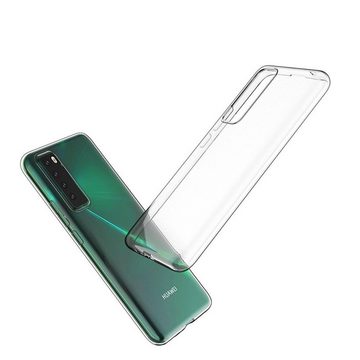 CoverKingz Handyhülle Huawei P Smart 2021 Handy Hülle Silikon Cover Case Tasche Bumper