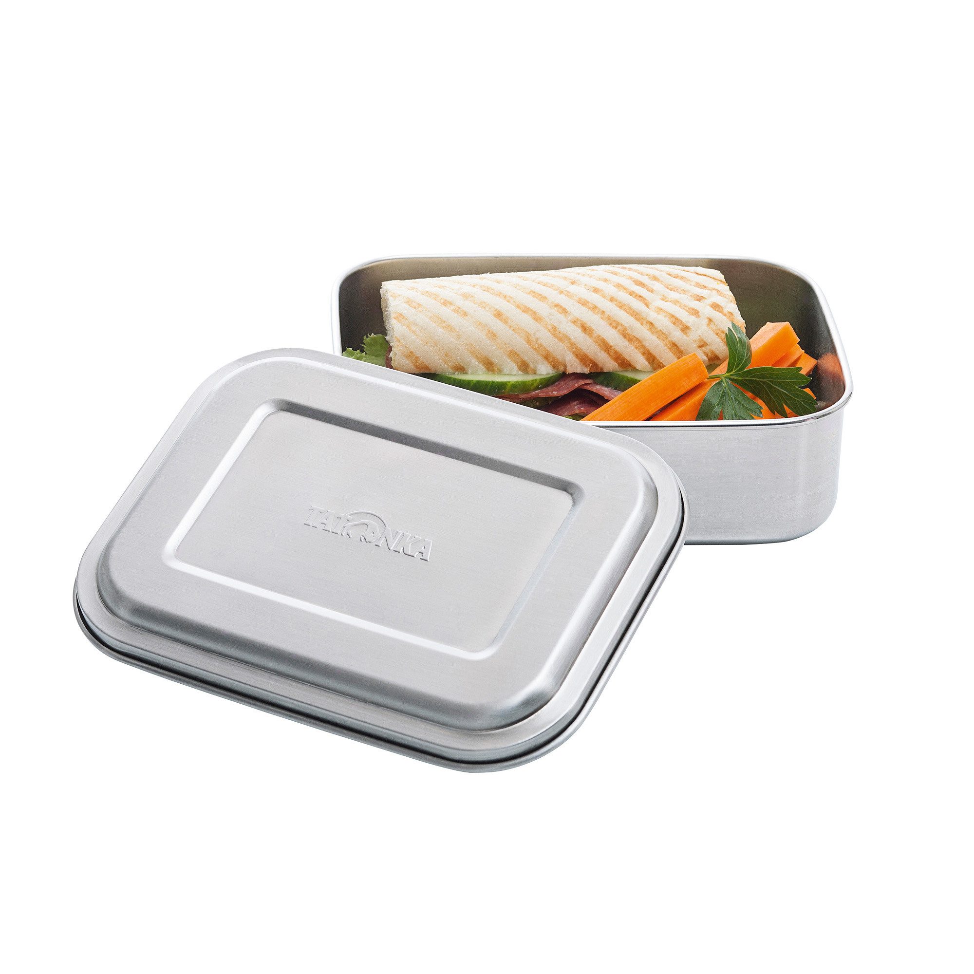 TATONKA® Lunchbox Lunch Box I 1000 Edelstahl-Brotdose, Edelstahl 18/10