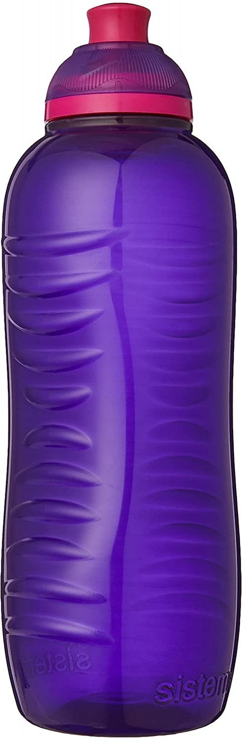 Trinkflasche KEINE Squeeze Wasserflasche, Twist Sip verschiedene 'n' ml, FARB - auslaufsichere sistema Farben AUSWAHL BPA-frei, 460 Sistema