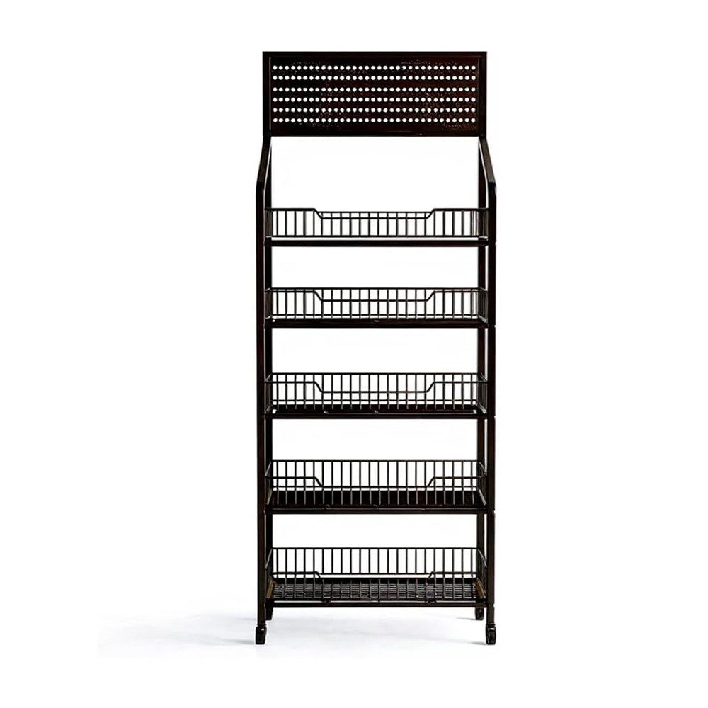 GarveeMore Regal 5 Etagen Ausstellungsrega Supermarkt günstig online kaufen
