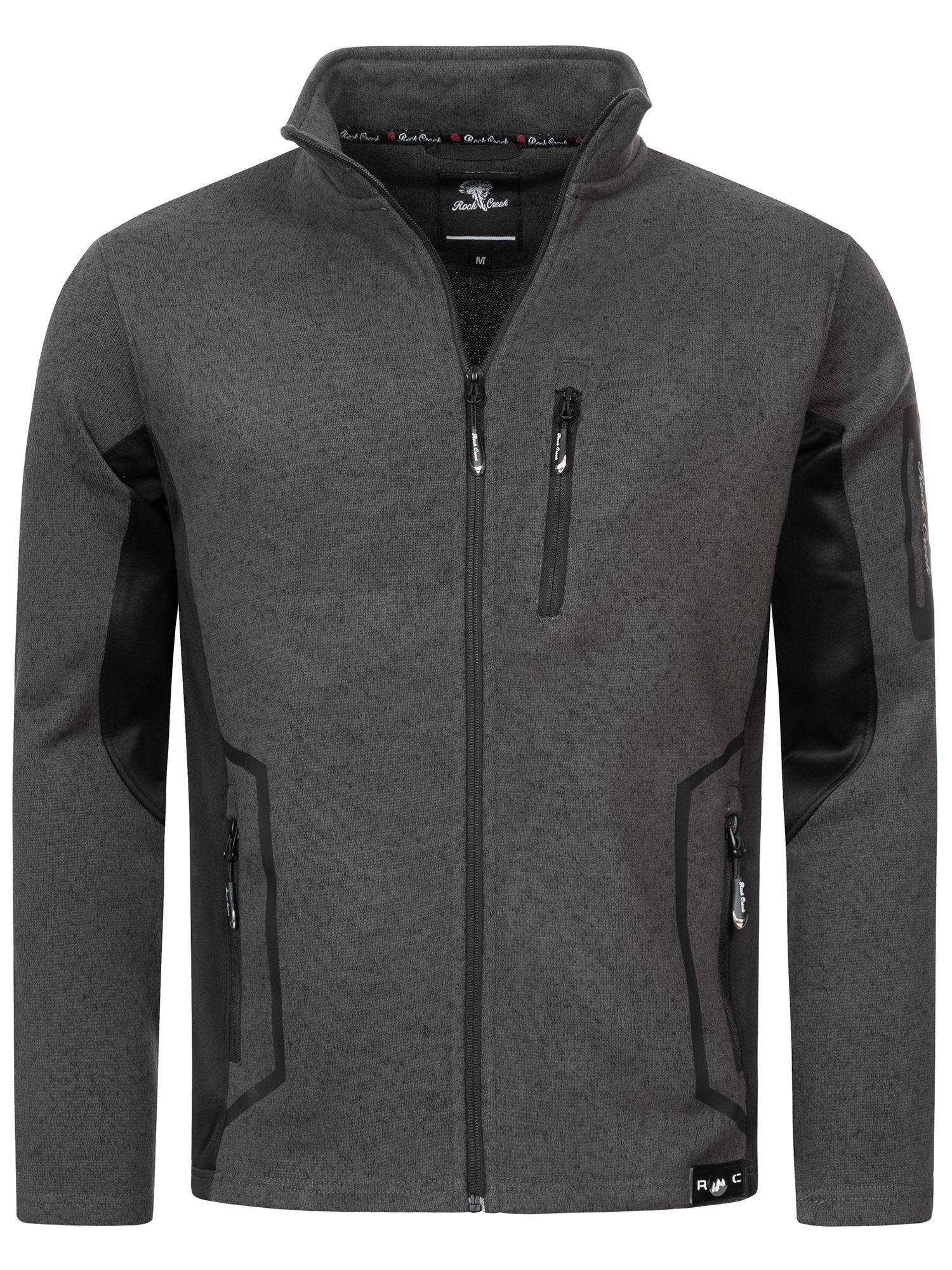 Rock Creek Fleecejacke Herren Fleecejacke Übergangsjacke H-367