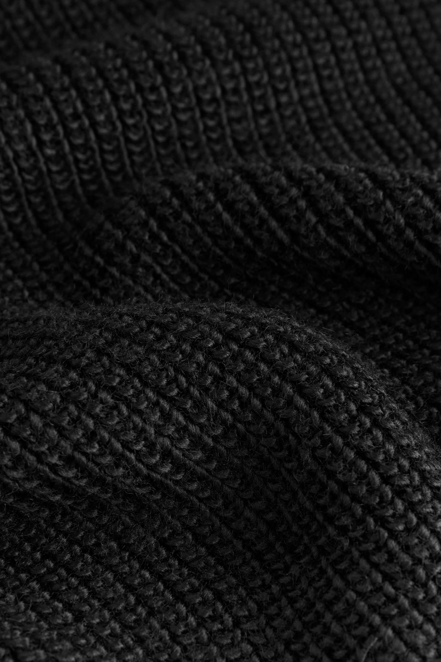 Next Strickponcho Gerippter Strickponcho mit Rollkragen (1-tlg)