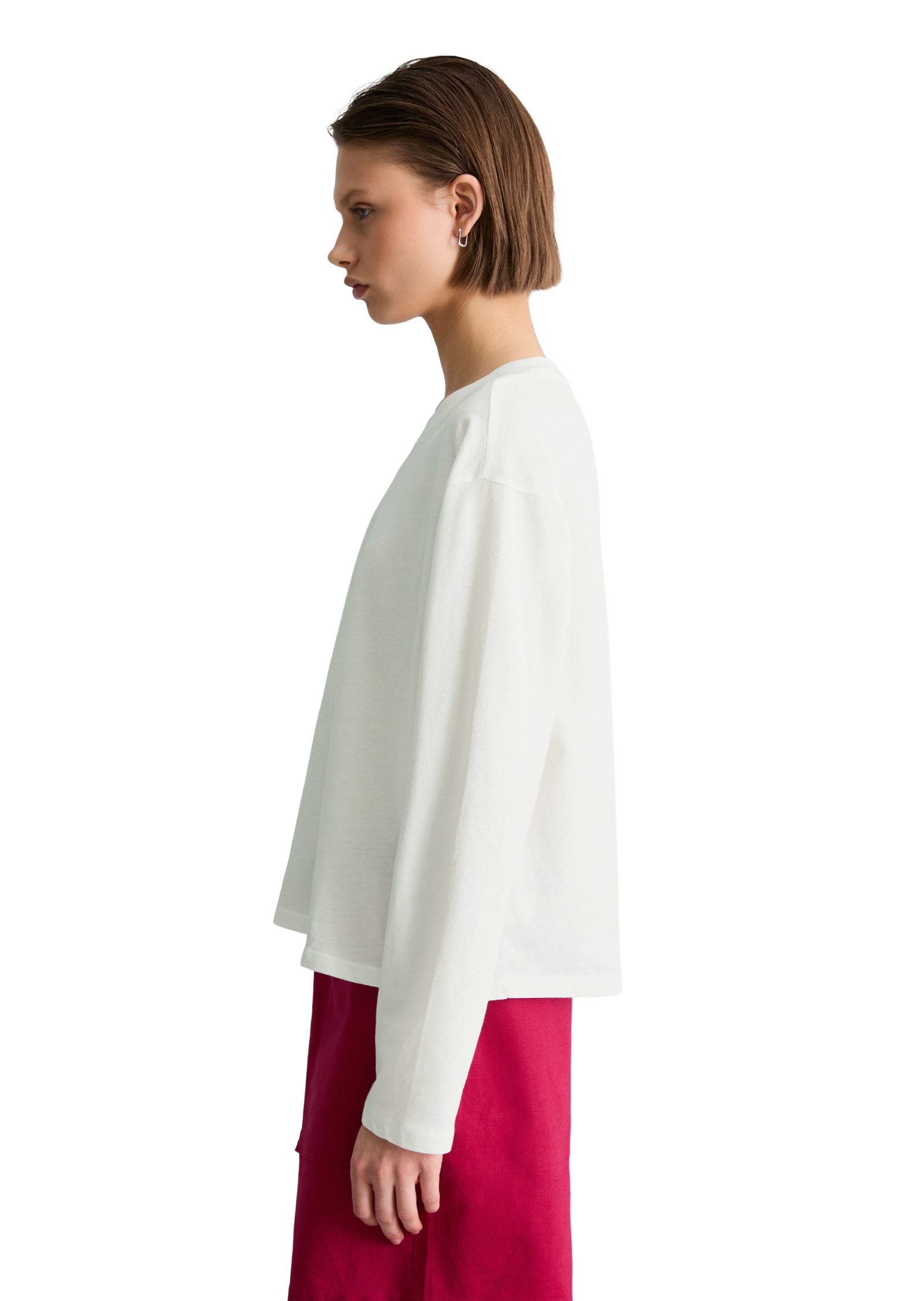 Marc O'Polo DENIM Langarmshirt aus Organic Cotton