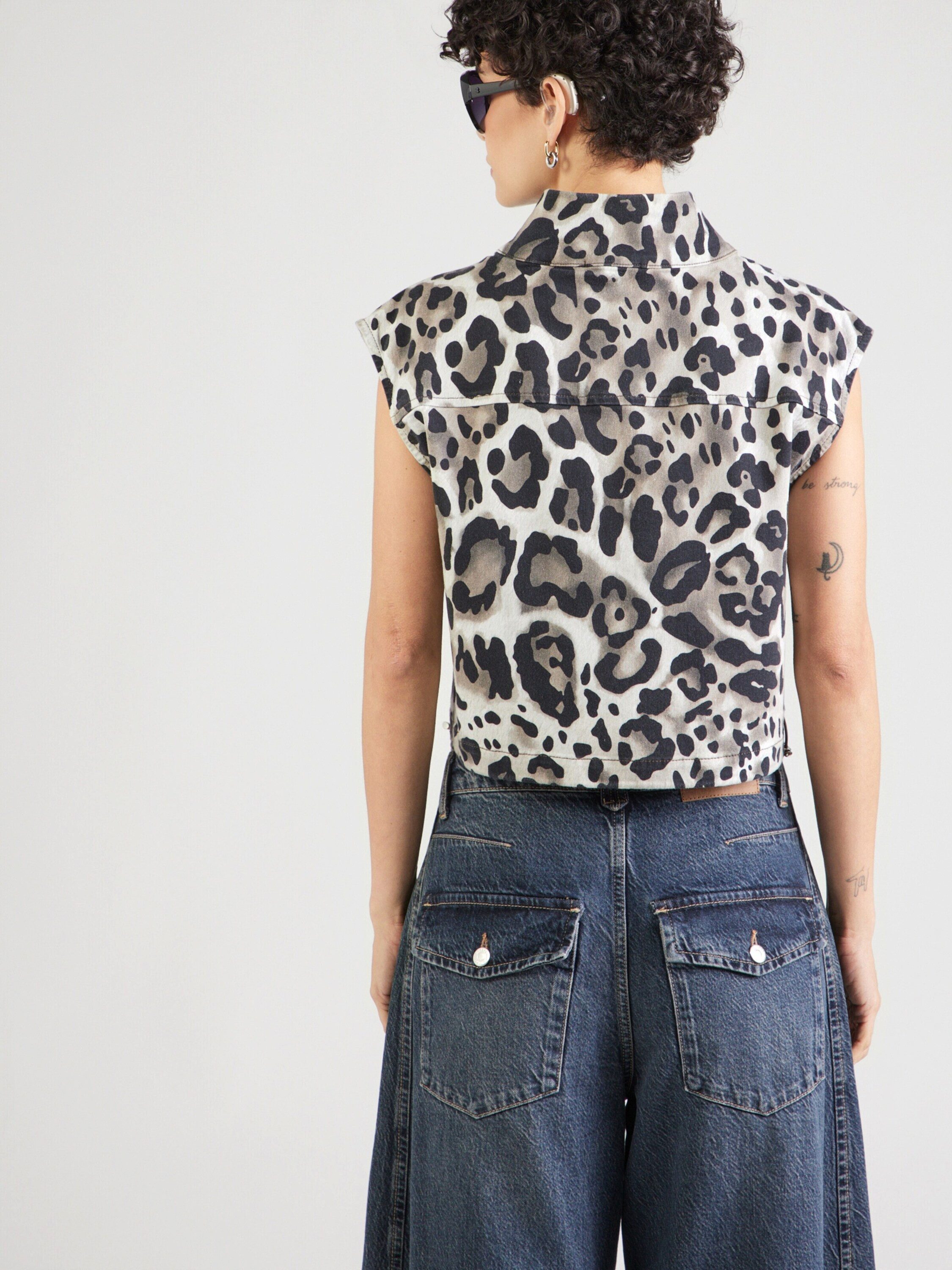 Monari Steppweste (1-tlg) Plain/ohne Details