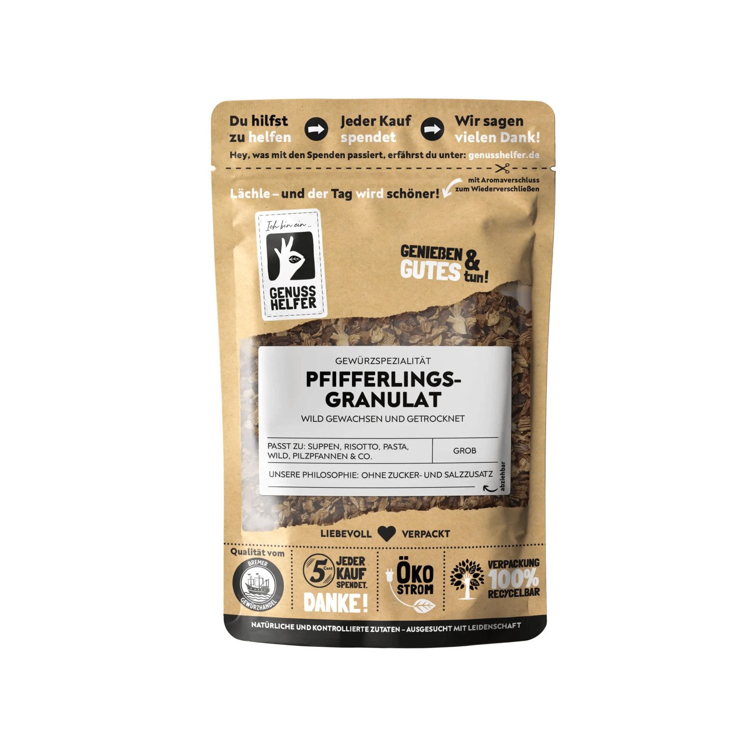 Bremer Gewürzhandel Gewürz Pfifferlingsgranulat, 50 g
