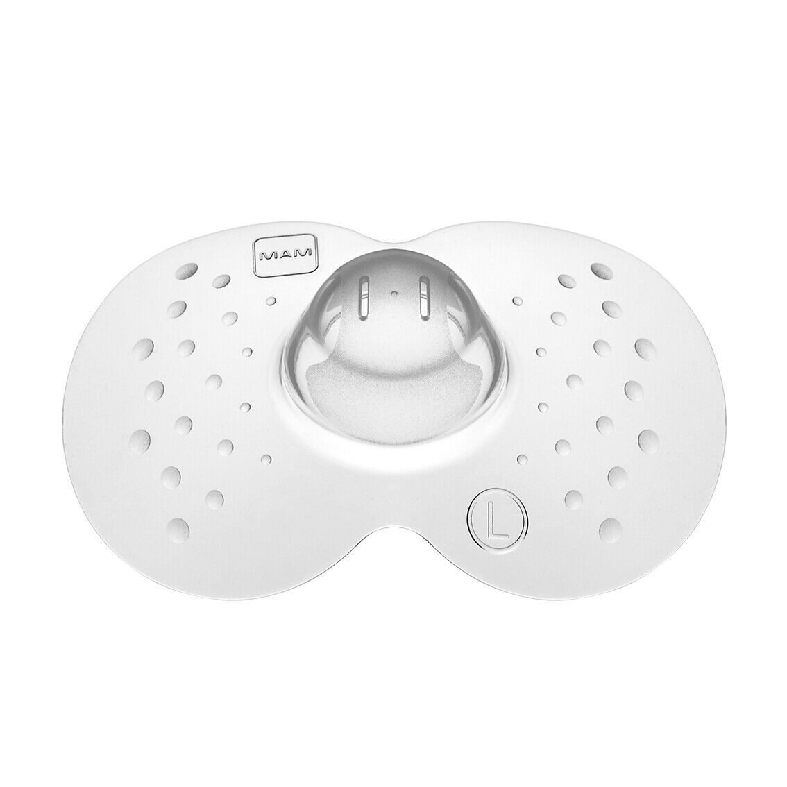 MAM BH-Stilleinlagen Stillhütchen Brusthütchen SkinSoft Silikon, mit Aufbewahrungsbox