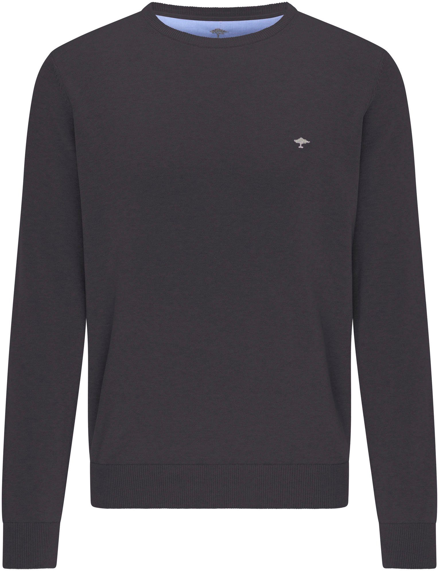 FYNCH-HATTON Strickpullover mit Logostickerei günstig online kaufen