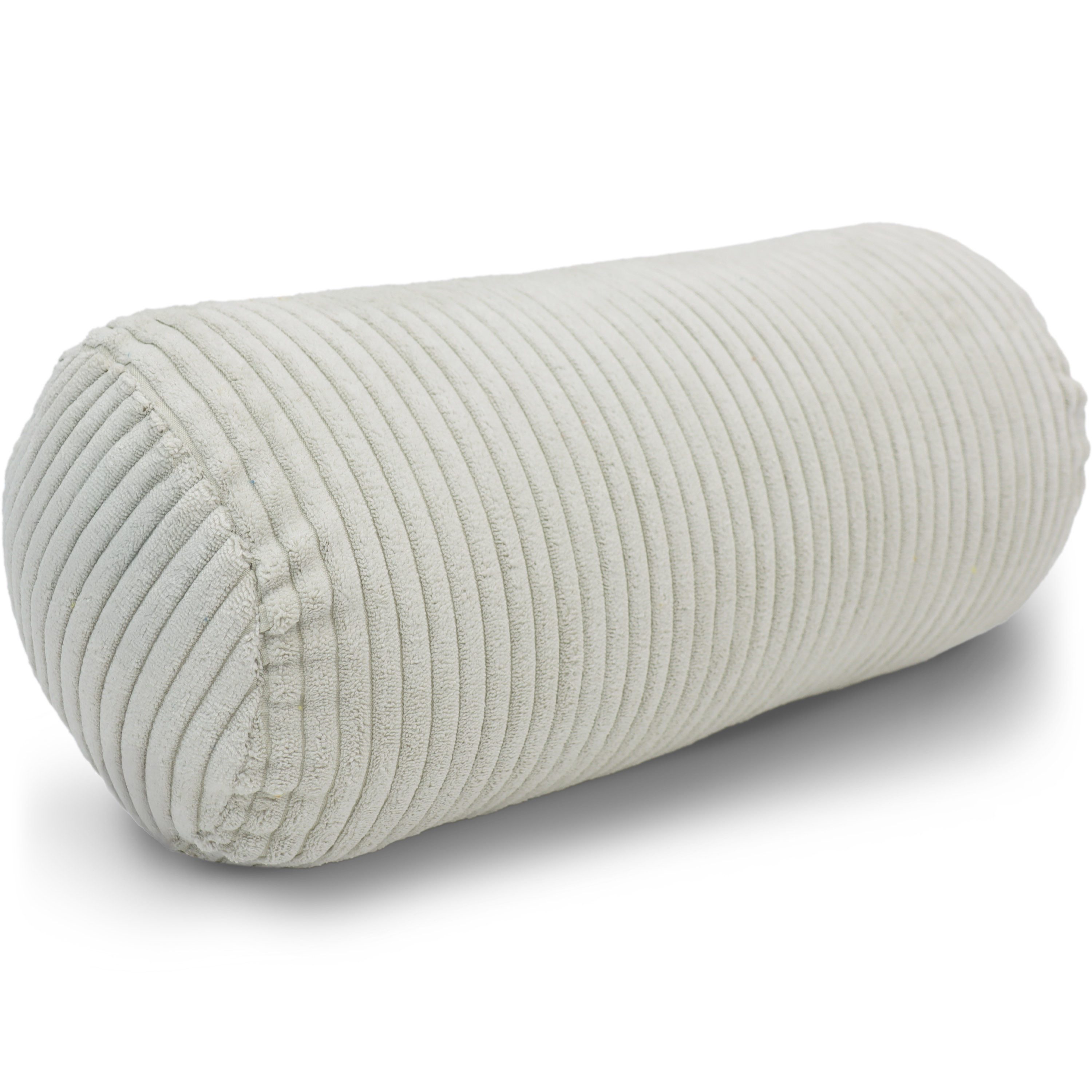 Amilian Nackenrolle mit Bezug 15 x 40 cm - Kissenrolle - mit Валикиbezug - Bettrolle, Kopfstütze, Nackenstütze mit Bezug, ideal als Dekokissen, Sofakissen, Kissen, Kissenrolle, Lagerungskissen, Schlafkissen und für Reisen