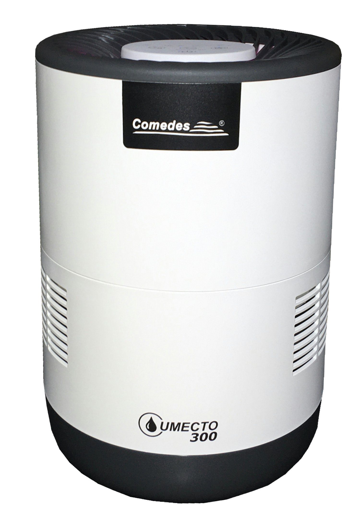 Comedes Luftbefeuchter Umecto 300 bis 45m², Befeuchtung bis 300ml/h, 2,80 l Wassertank, Smart-Home fähig