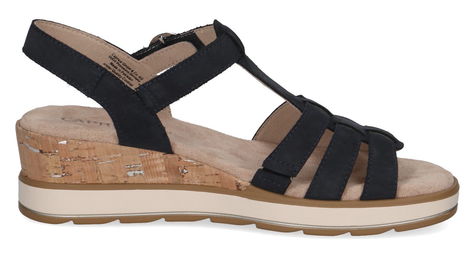 Caprice Keilsandalette, Riemchensandale, Bequemschuh, Sommerschuh mit günstig online kaufen