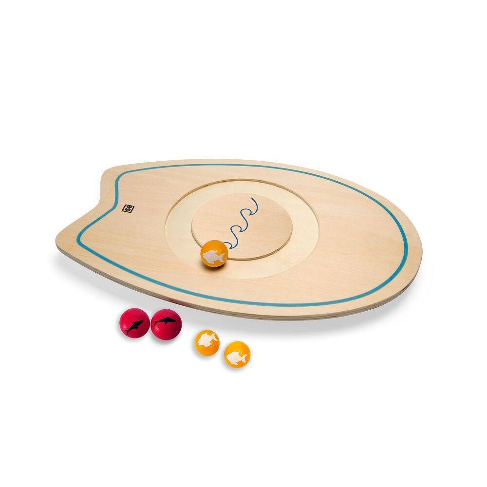 BS Toys Balancetrainer Balance-Board, Kombiniert Balance und Geschicklichkeit