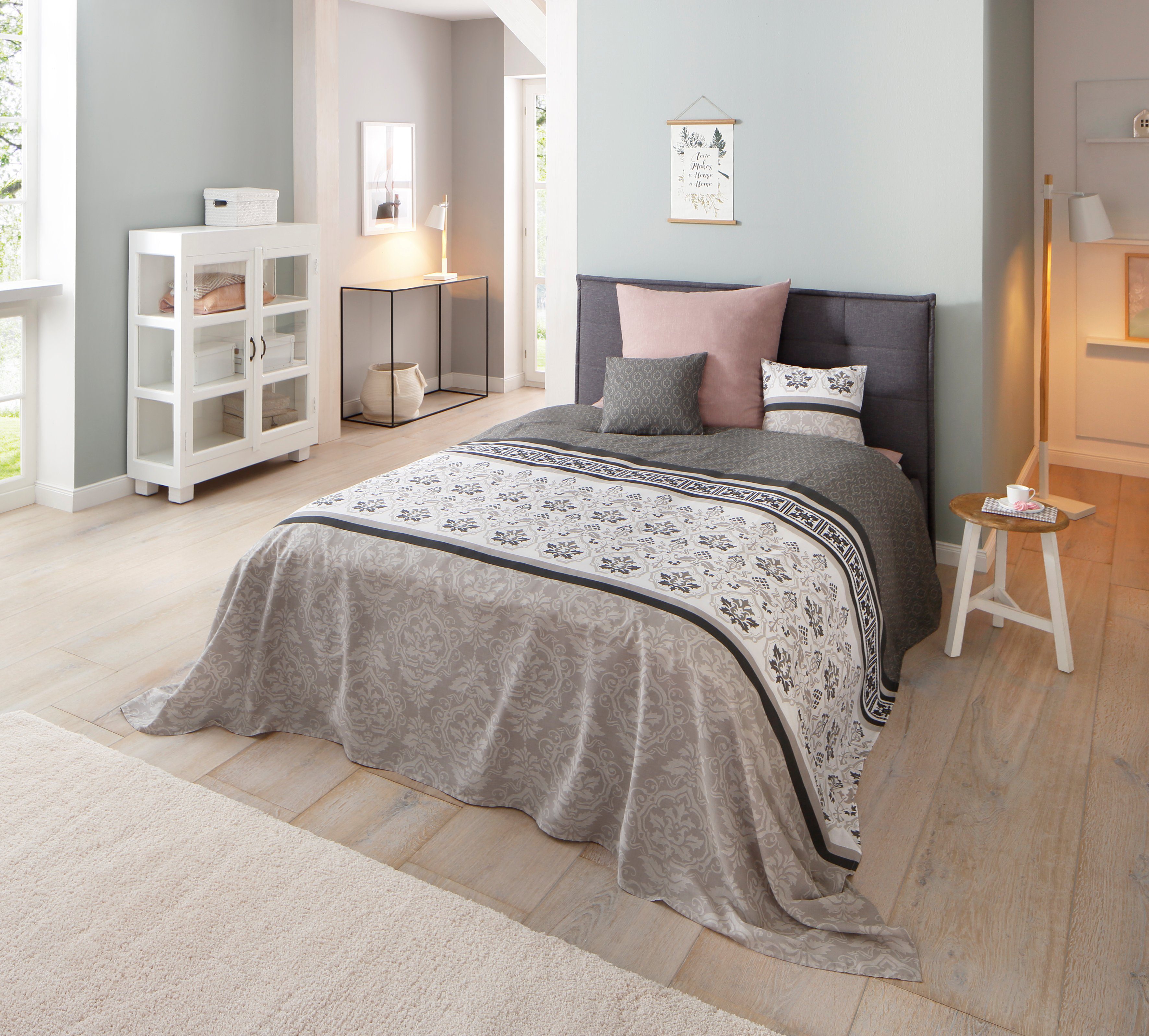 OTTO home Tagesdecke Cremona leichte Tagesdecke, Wohndecke, für Kinder und Erwachsene, leichter Bettüberwurf ohne Füllung, auch als Tischdecke verwendbar
