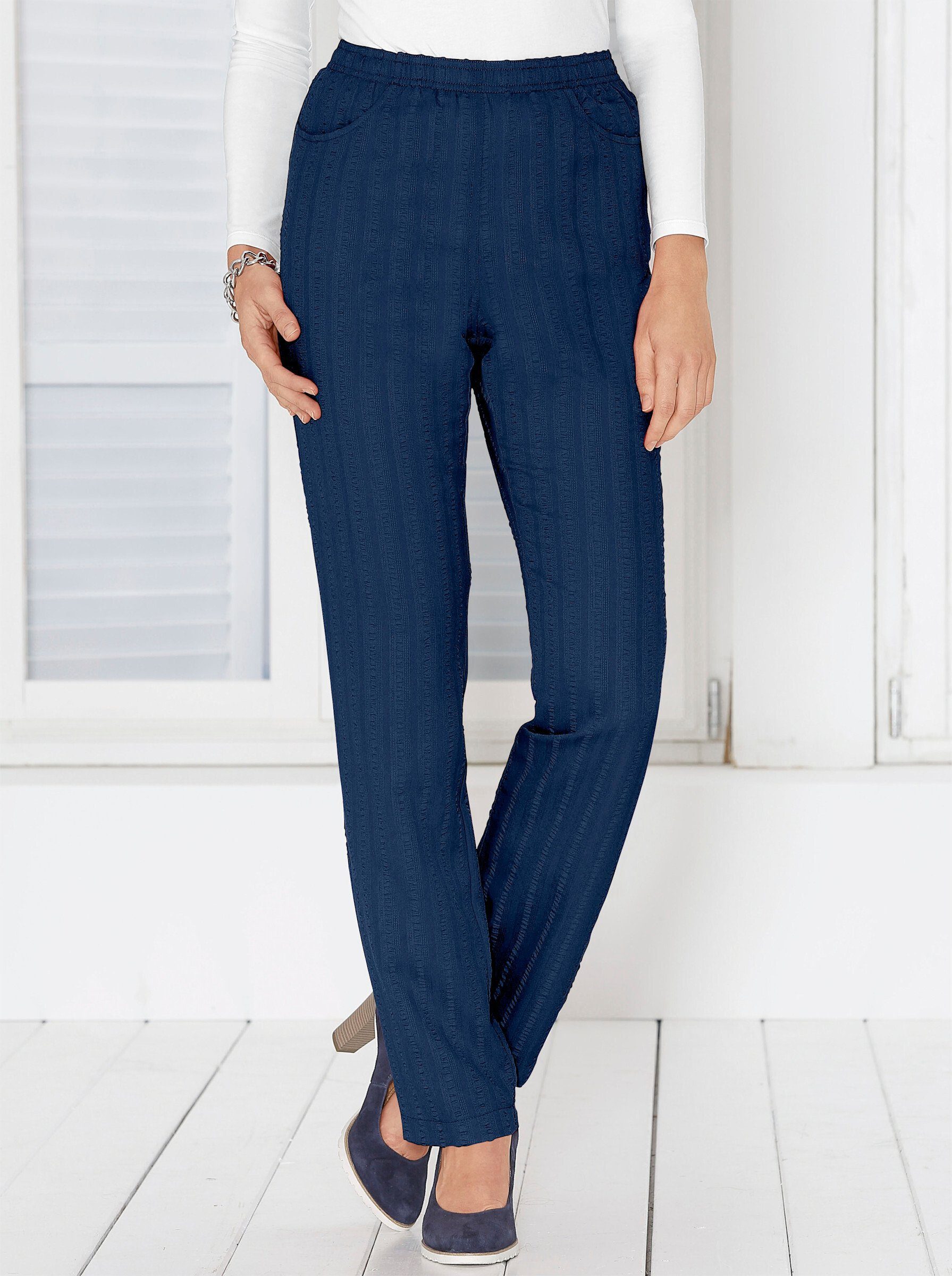 Sieh an! Jerseyhose Hose komfortabel günstig online kaufen