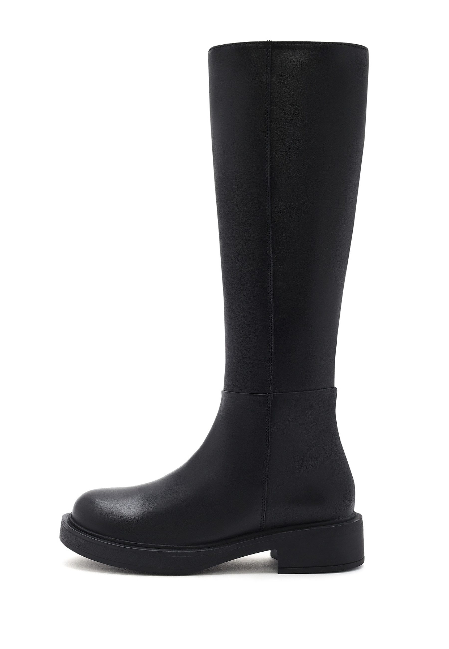 Lederstiefel Bootsschuh
