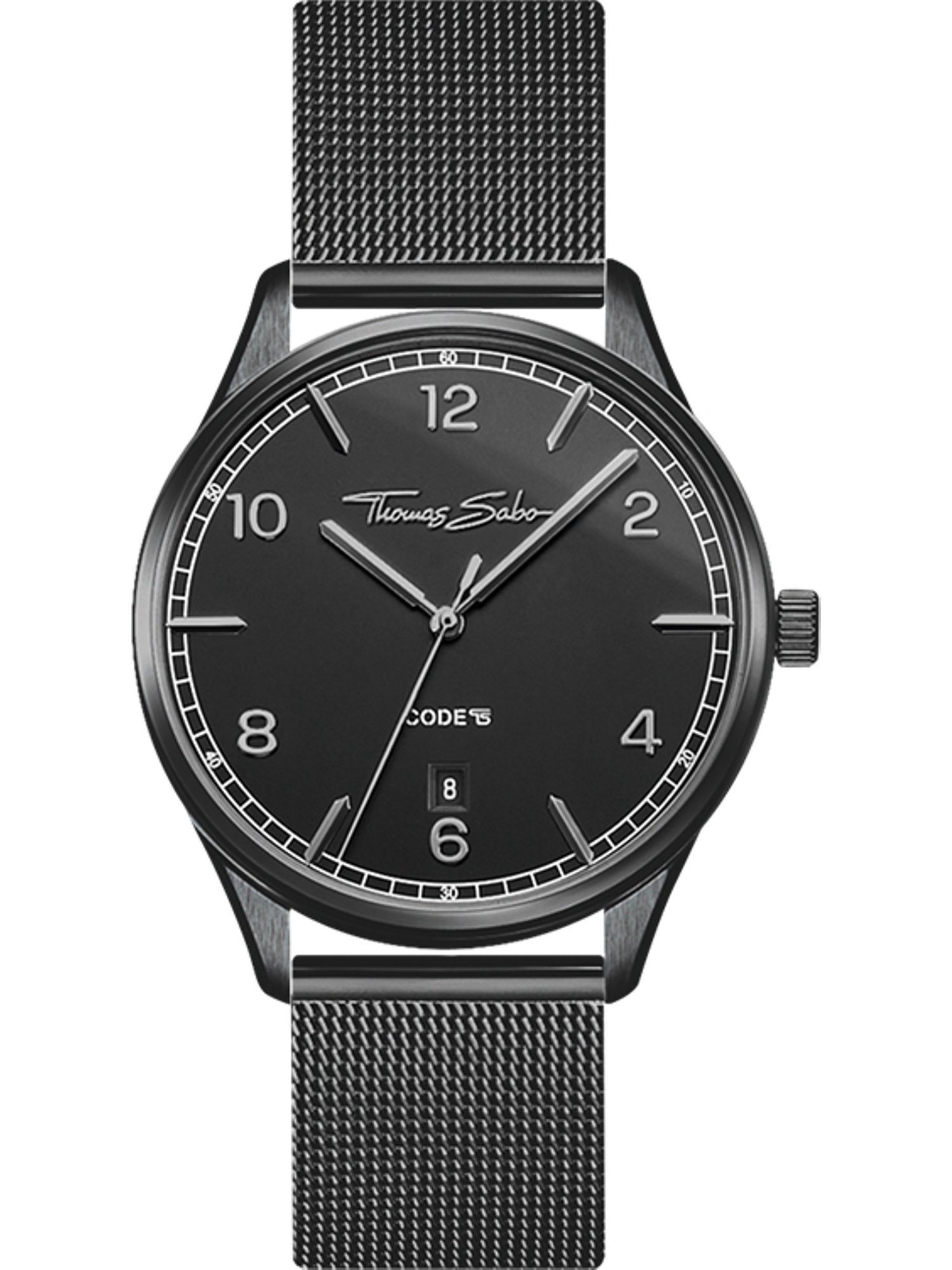 Quarzuhr Thomas Sabo Herren-Uhren Analog Quarz
